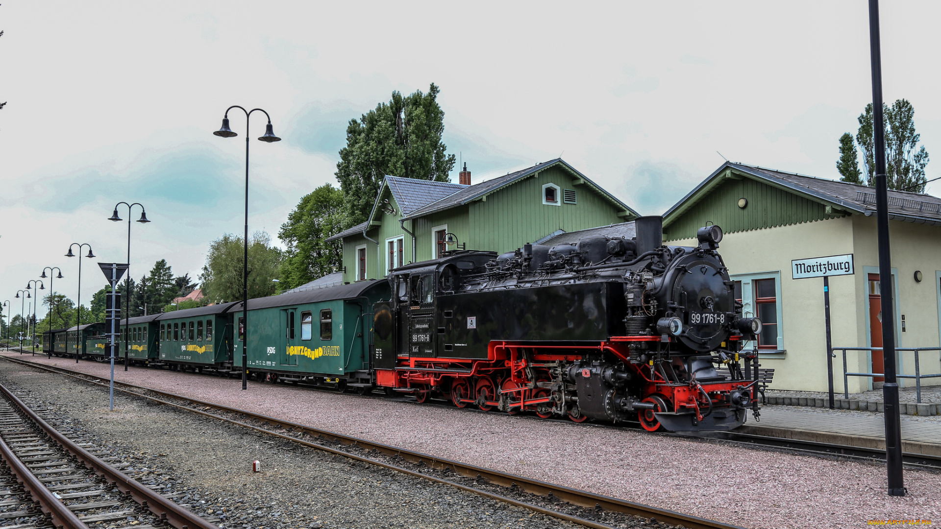 техника, паровозы, паровоз, рельсы