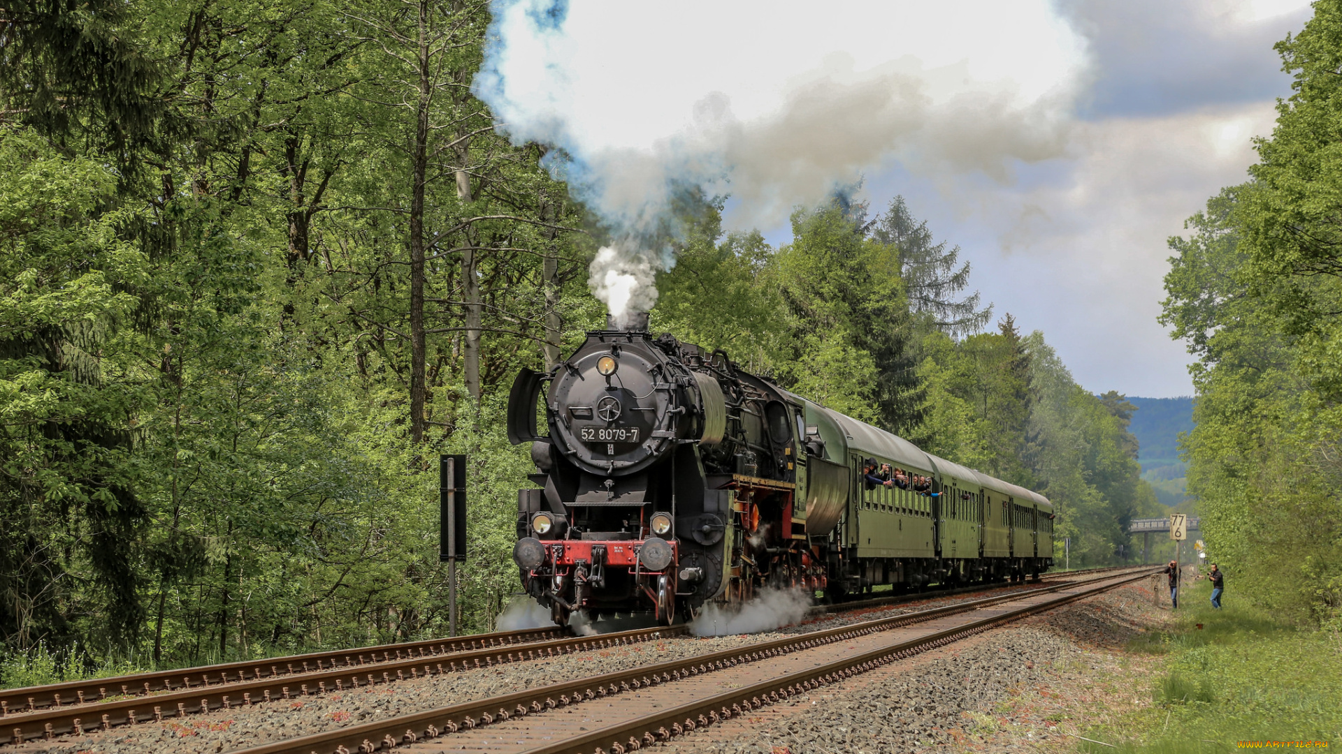 техника, паровозы, паровоз, рельсы