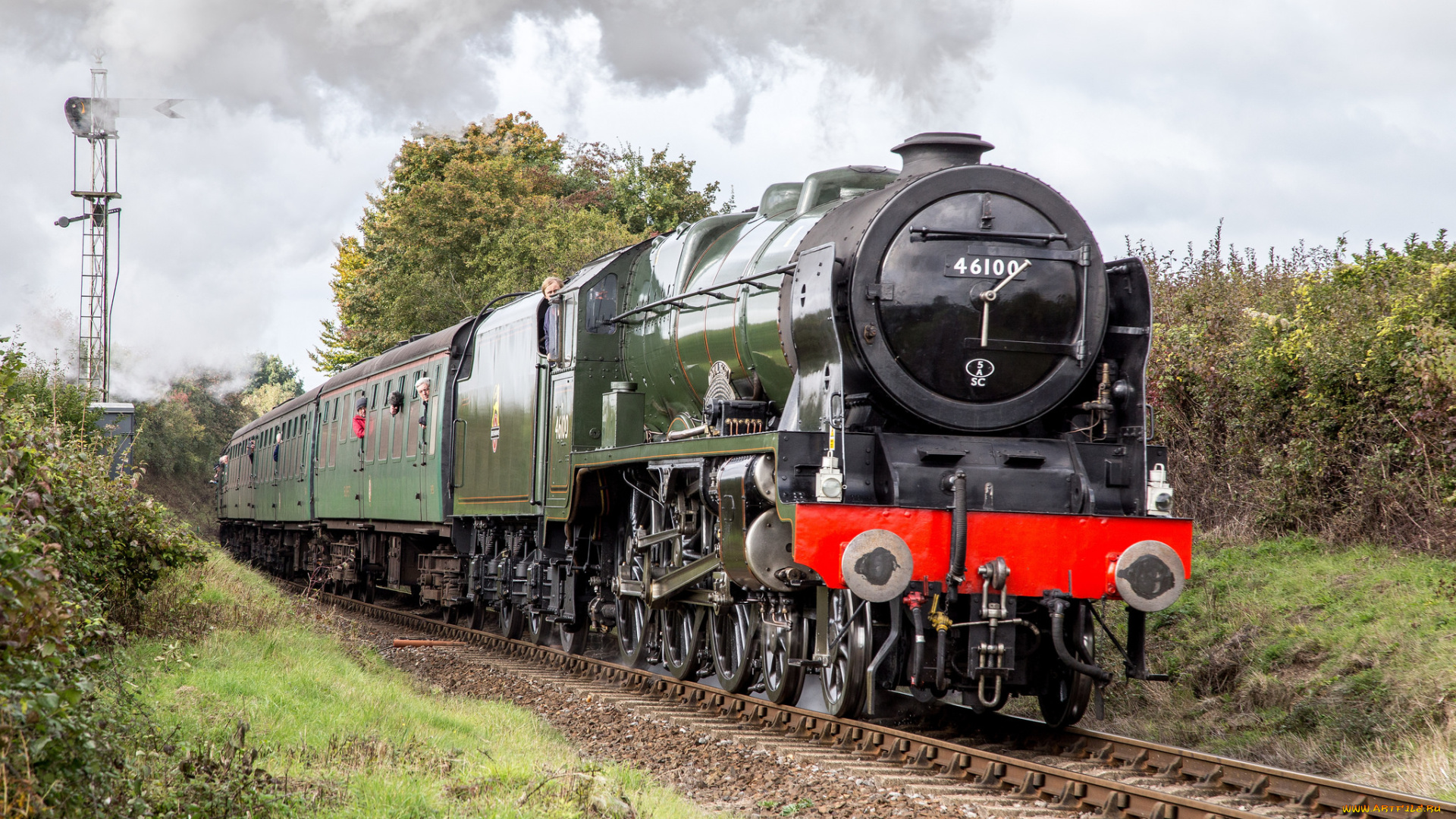 техника, паровозы, рельсы, паровоз