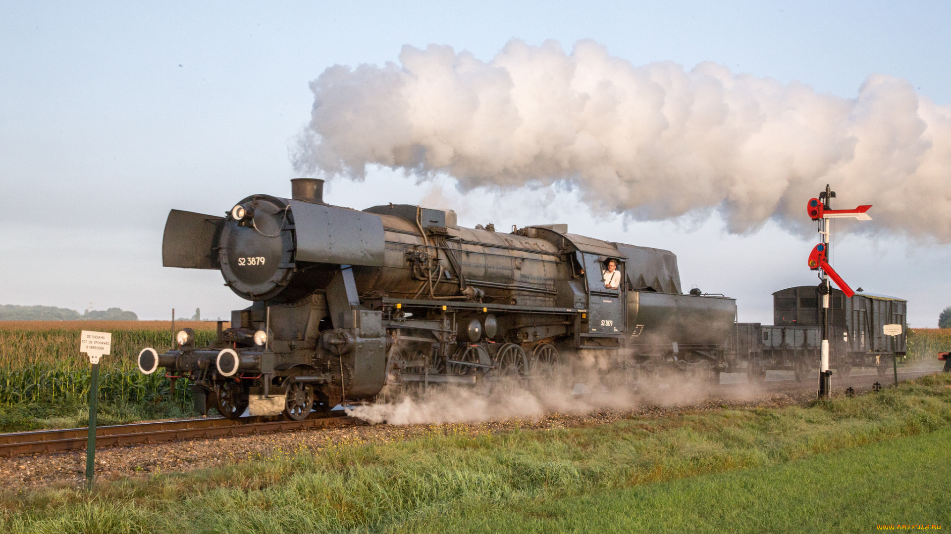 техника, паровозы, состав, локомотив
