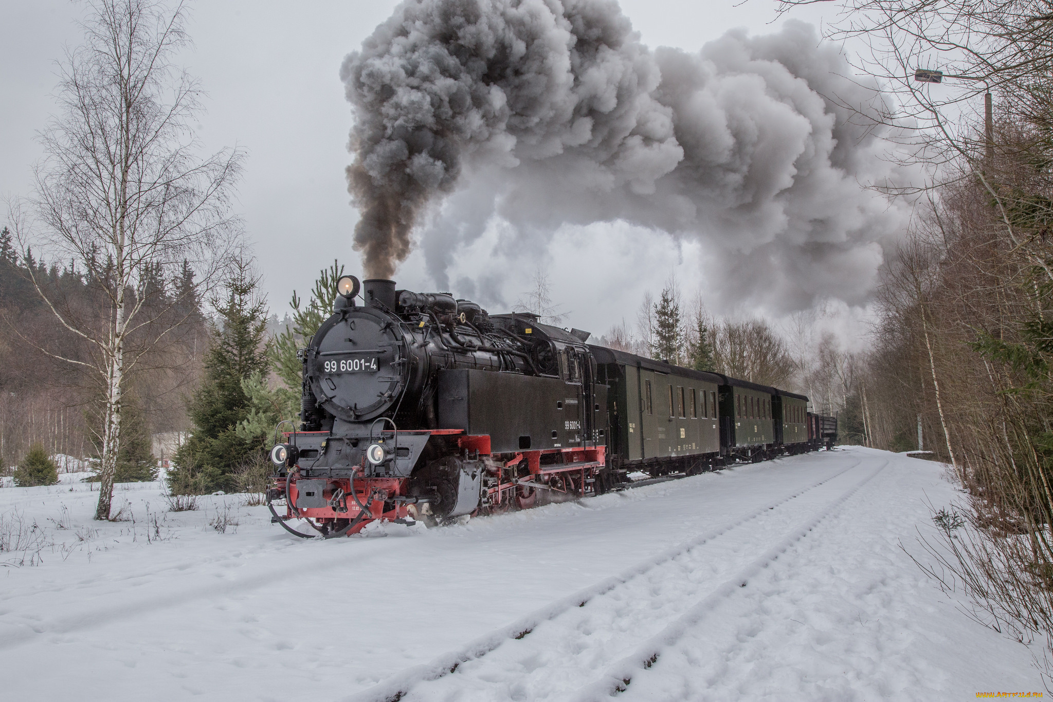 техника, паровозы, паровоз, рельсы