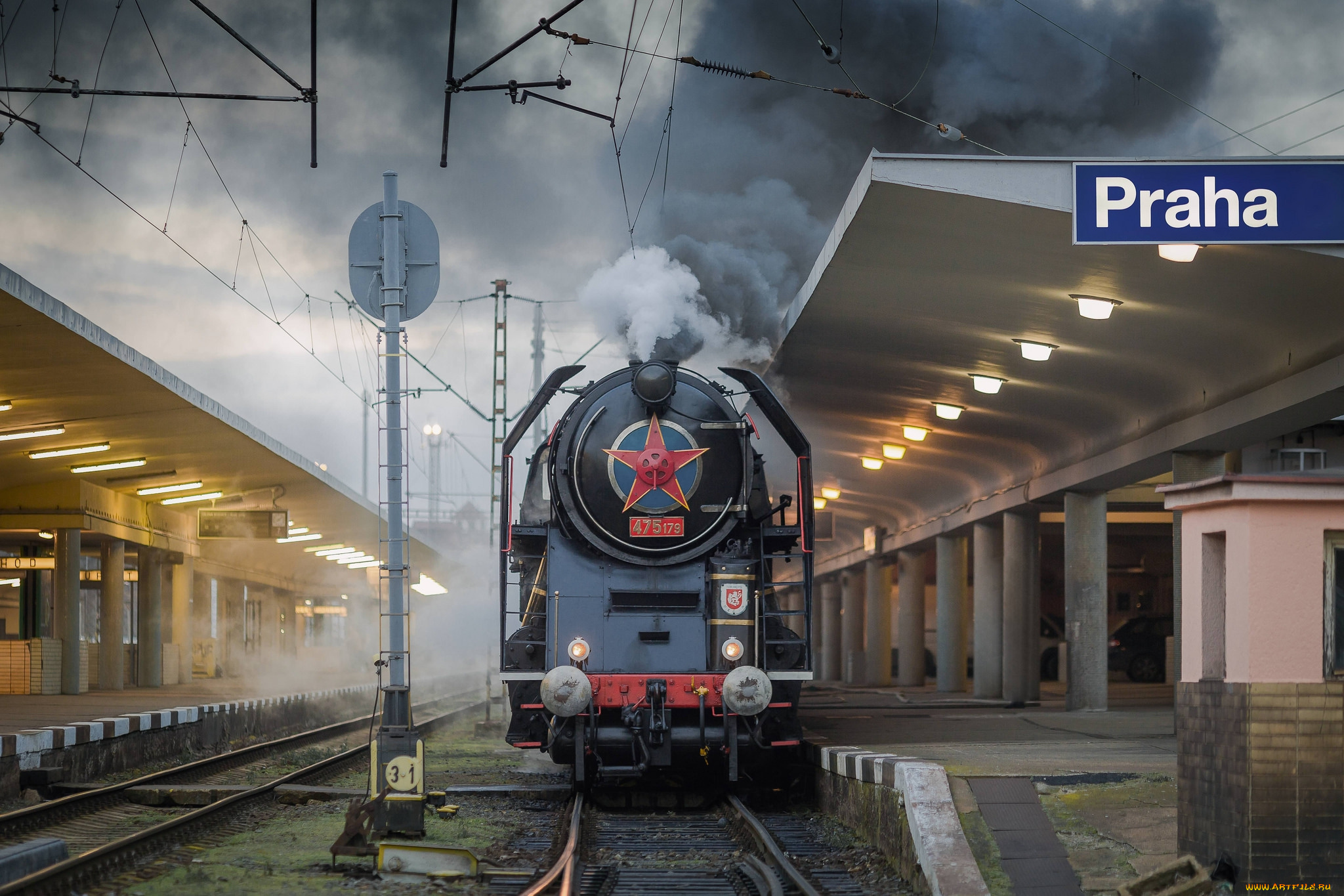 техника, паровозы, паровоз, рельсы