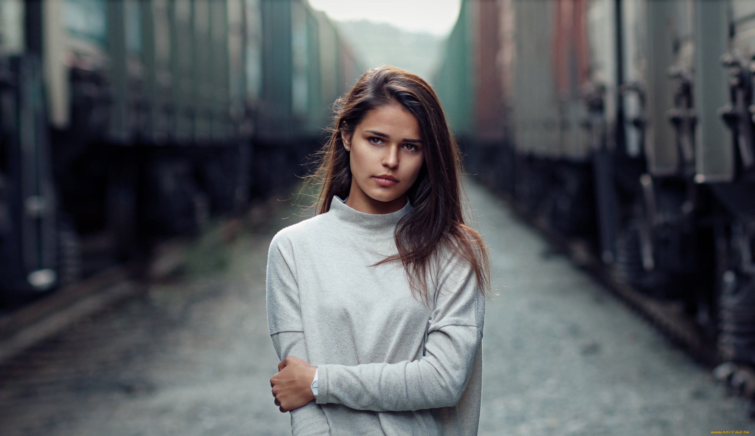 девушка, девушки, -unsort, , брюнетки, темноволосые, модель