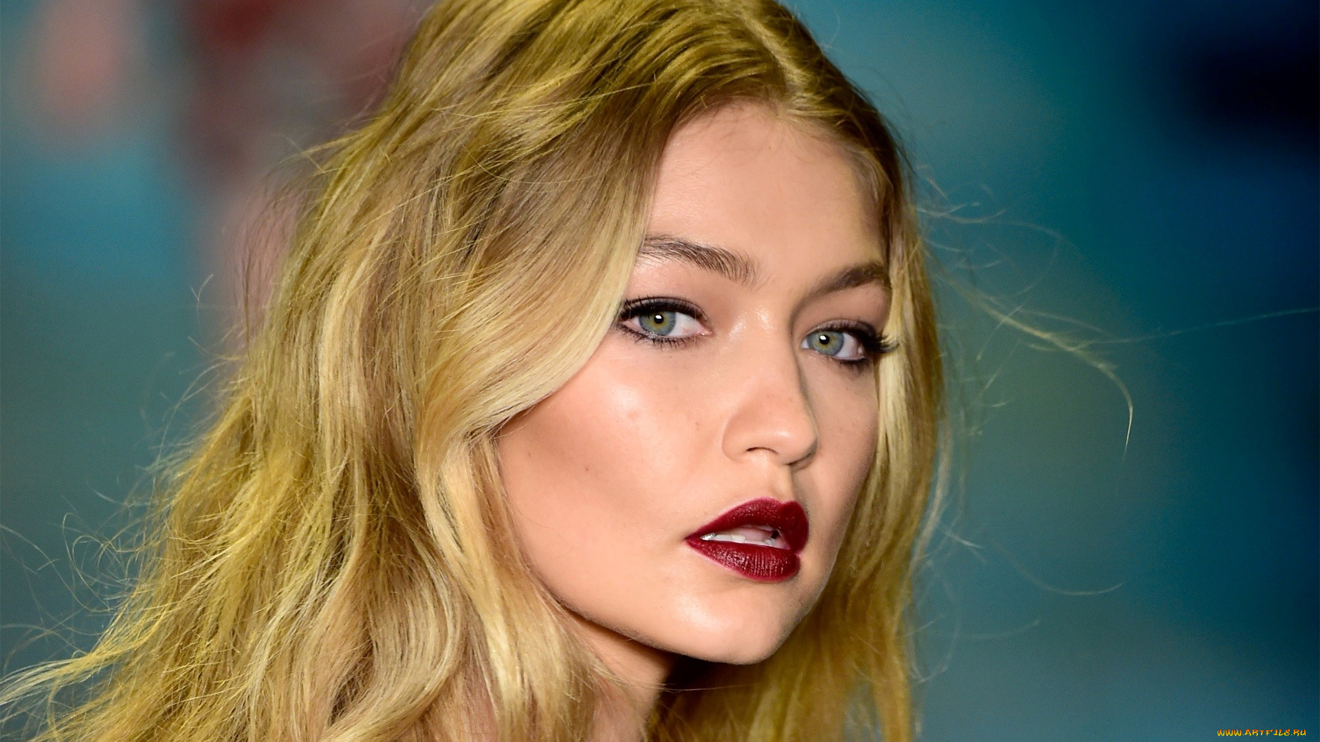 девушки, gigi, hadid, взгляд
