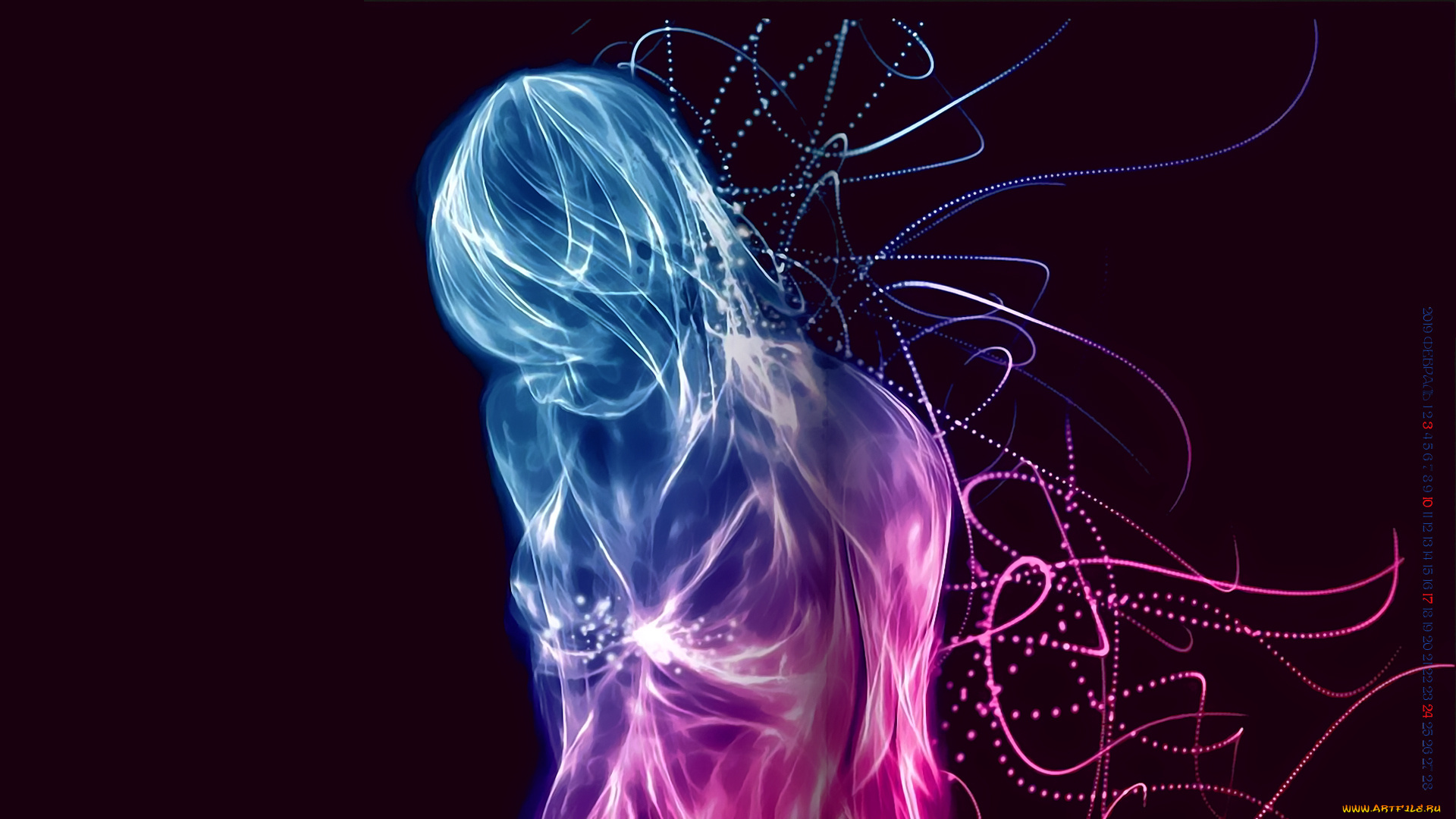 календари, компьютерный, дизайн, силуэт, образ