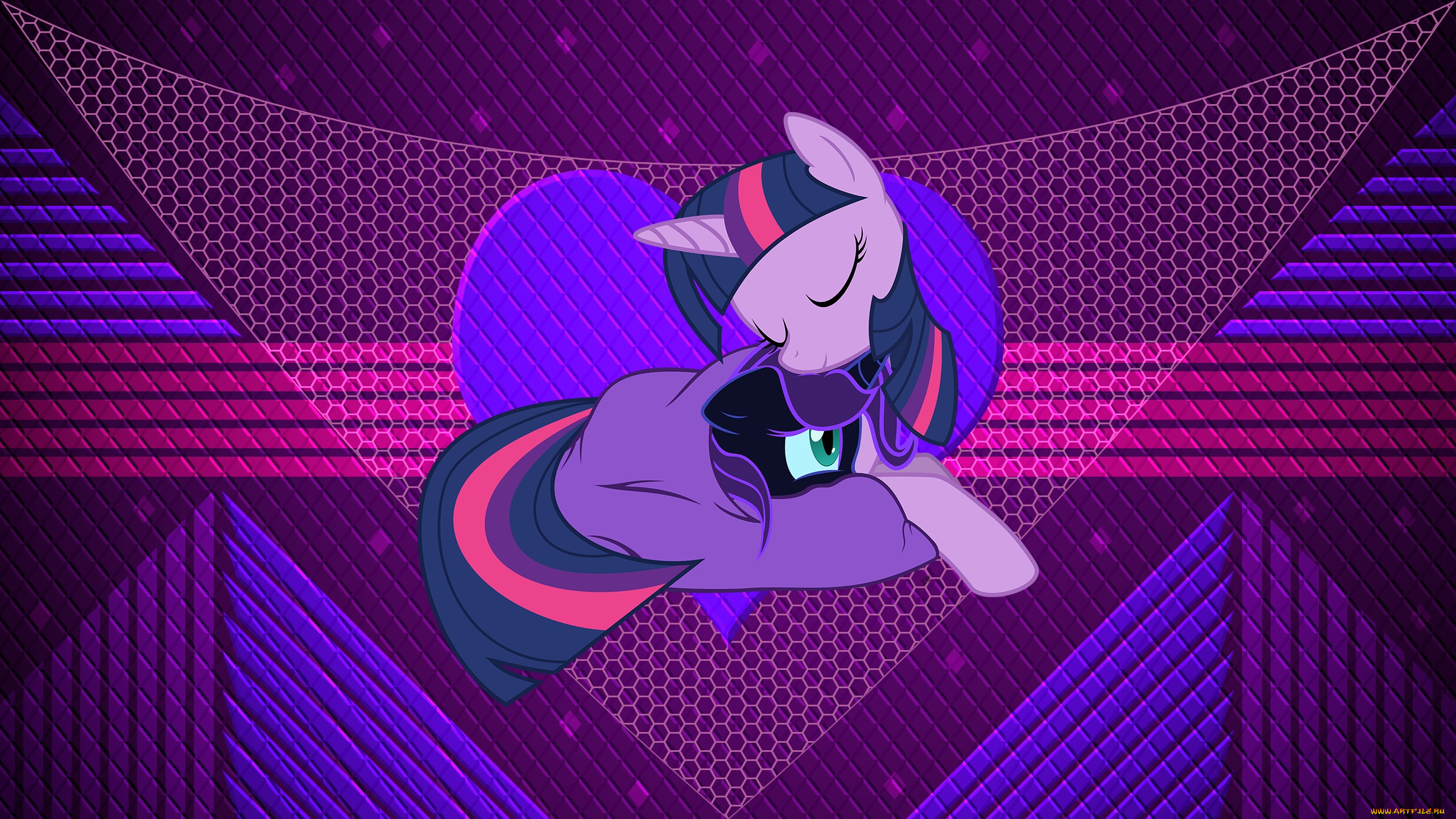 мультфильмы, my, little, pony, фон, пони