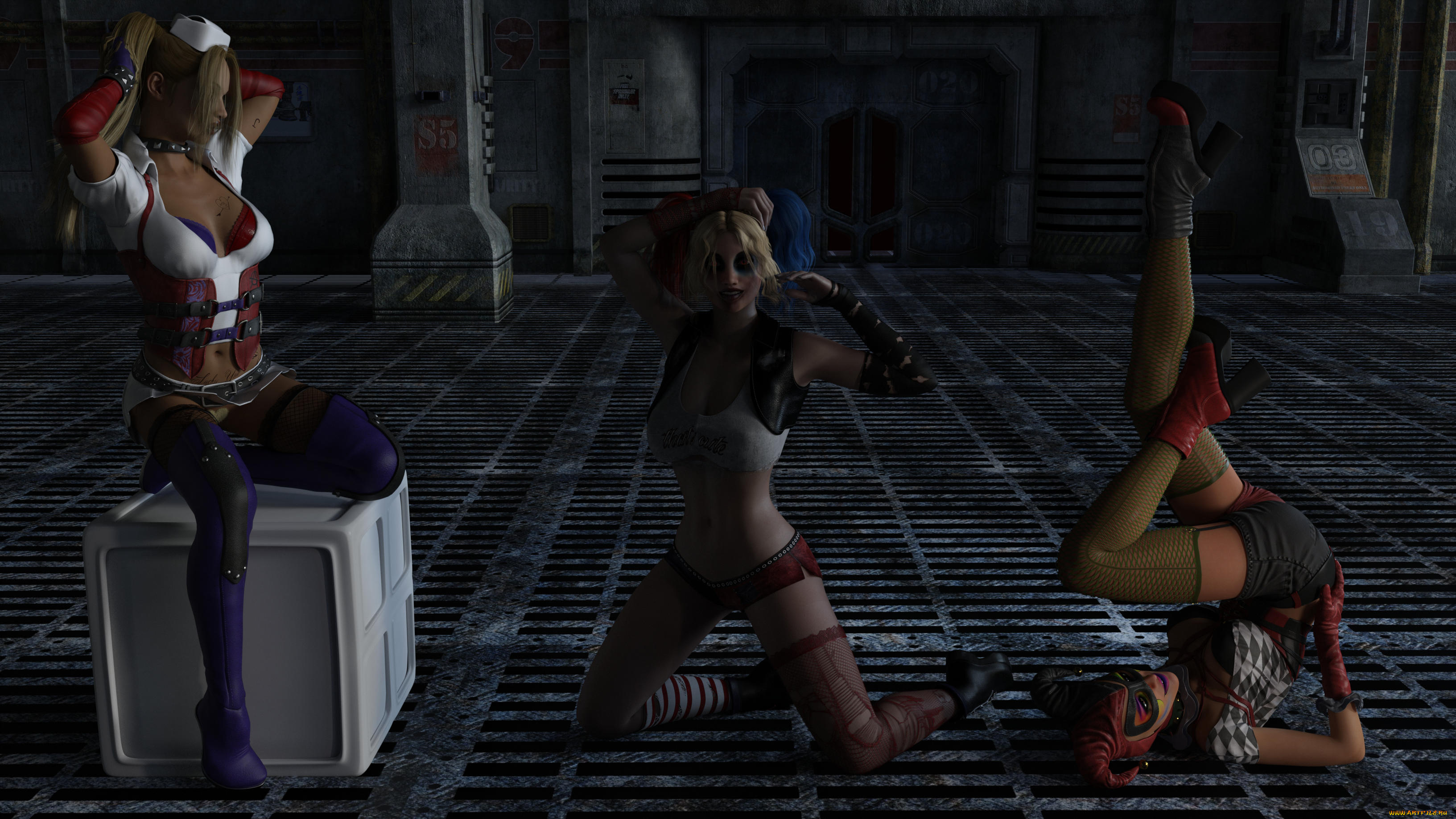 3д, графика, фантазия, , fantasy, фон, взгляд, девушки