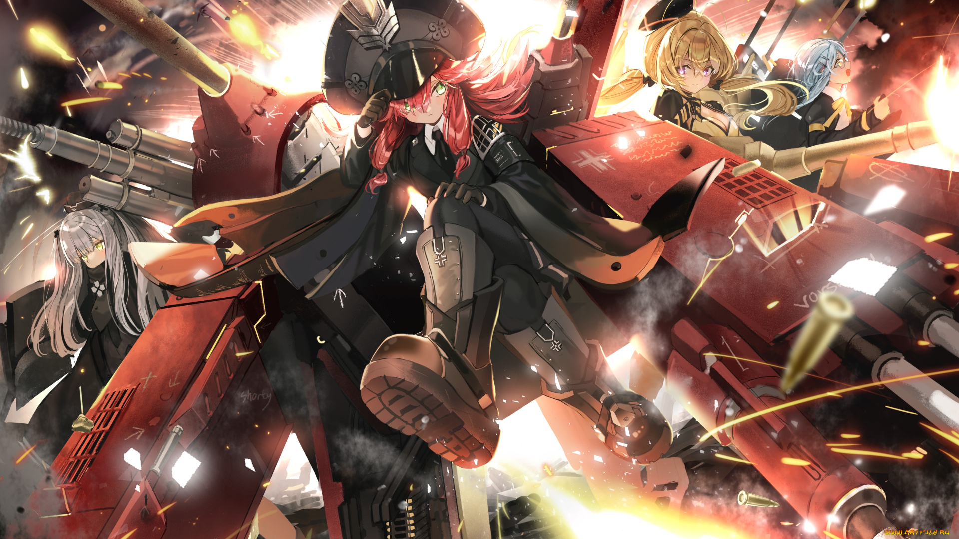 ash, arms, аниме, оружие, , техника, , технологии, война, пушки, солдаты, девушки, ash, arms