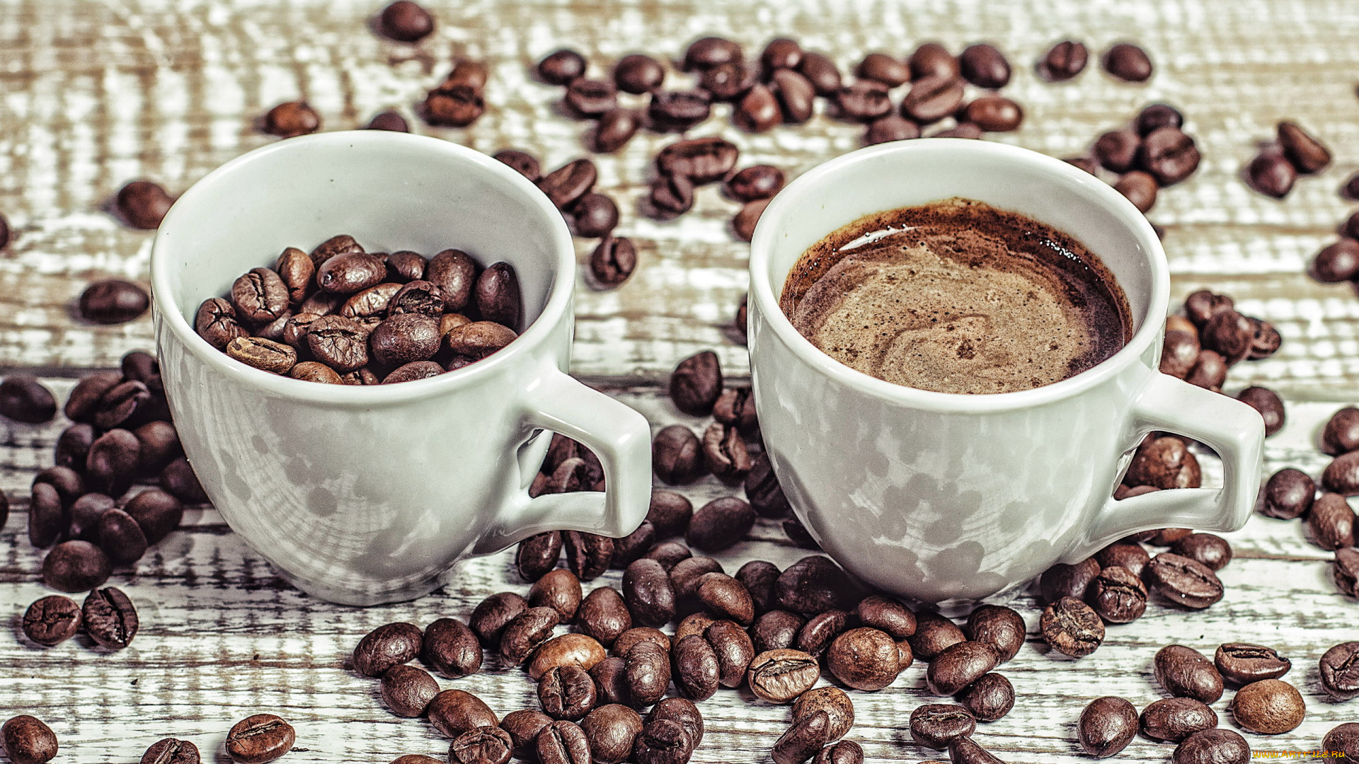 еда, кофе, , кофейные, зёрна, зерна, чашки