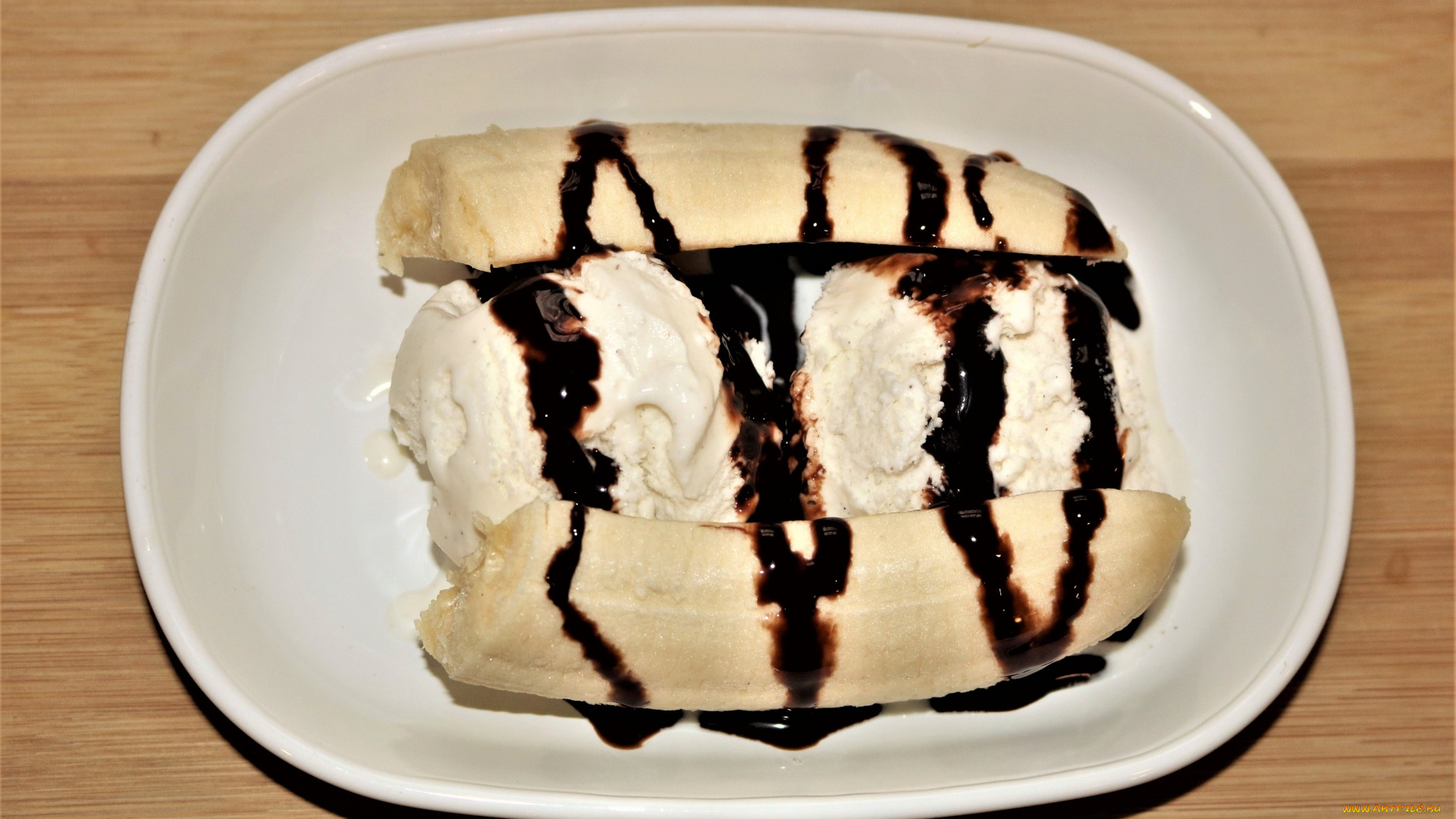 еда, мороженое, , десерты, банановый, десерт