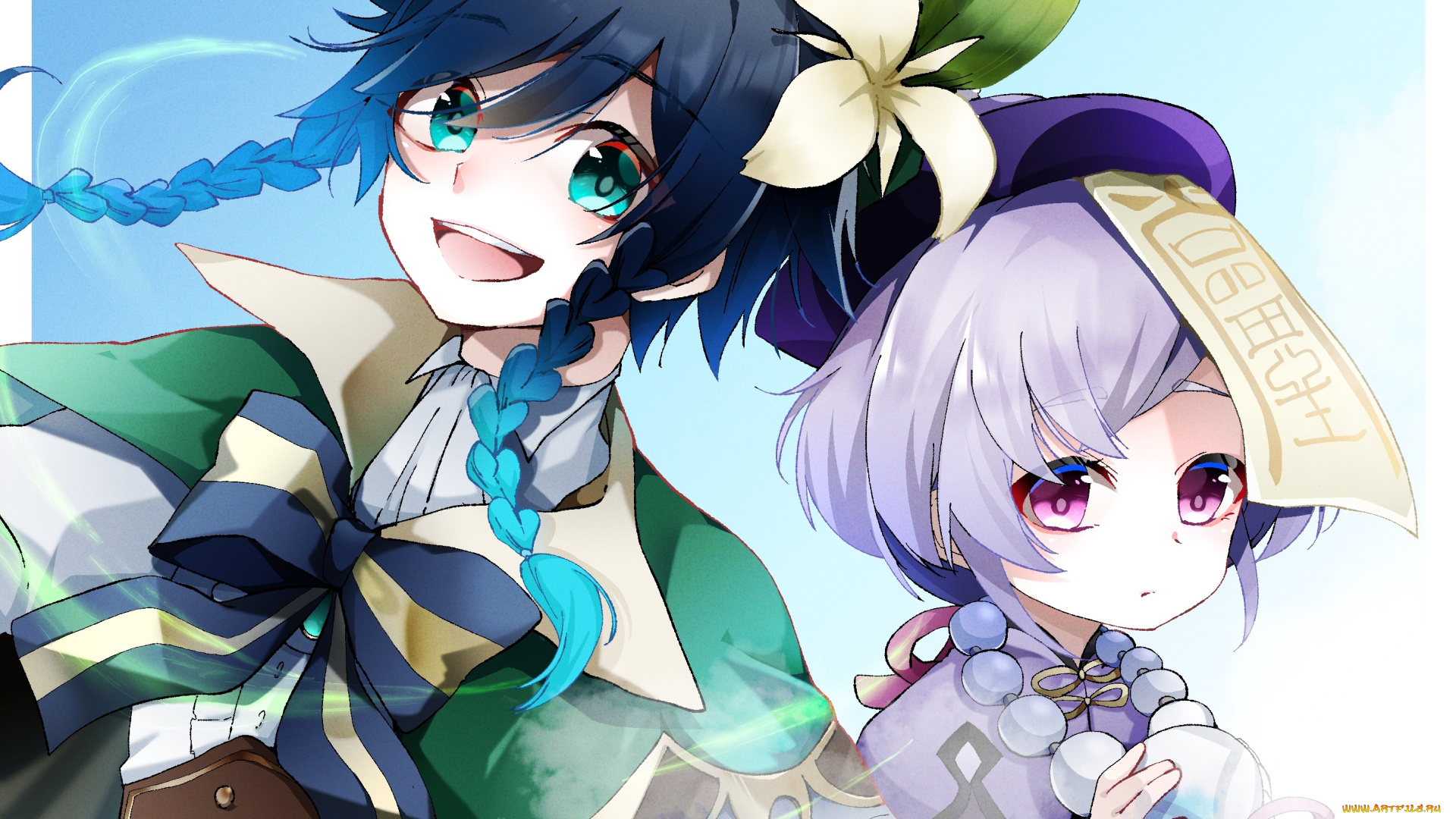 аниме, genshin, impact, genshin, impact