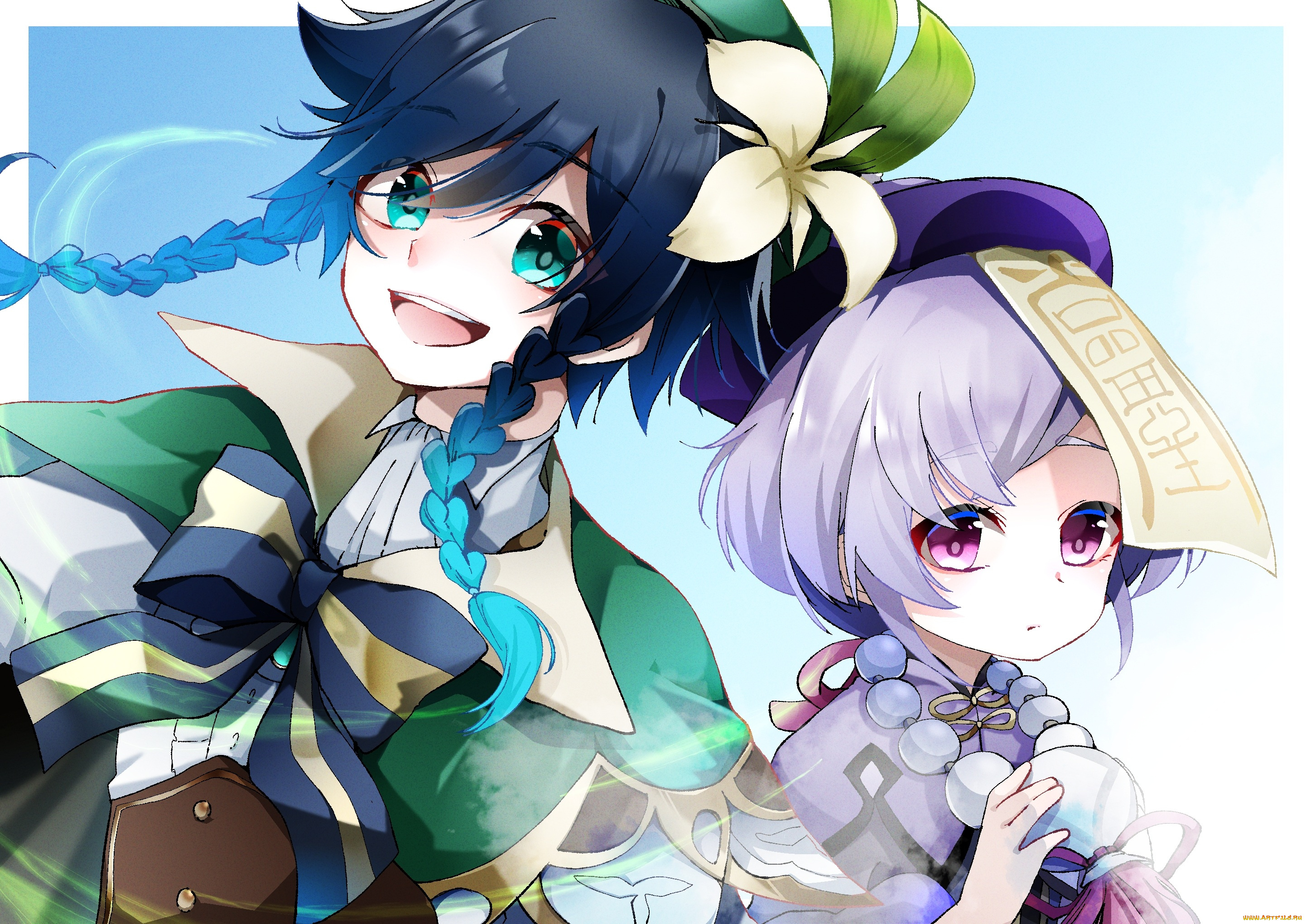 аниме, genshin, impact, genshin, impact