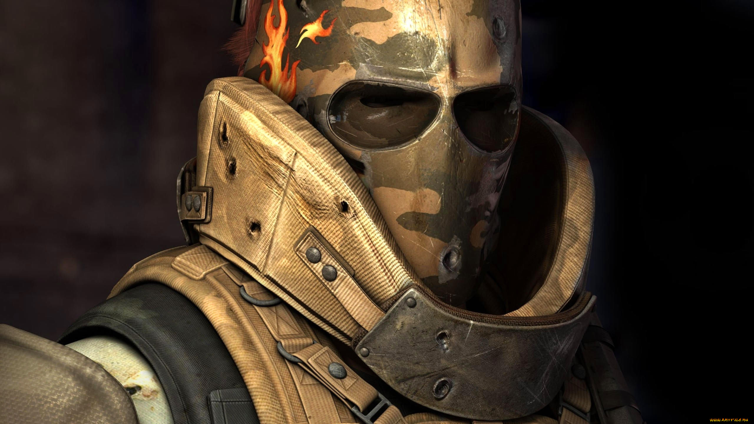 видео, игры, army, of, two, форма, голова, маска, броня