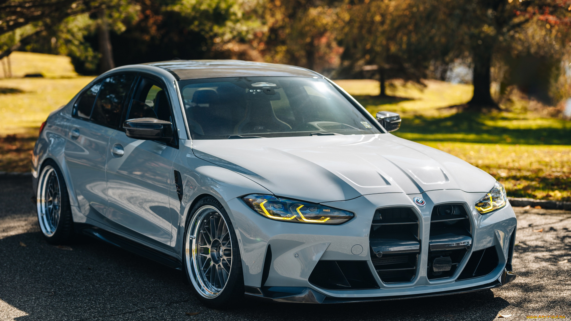 автомобили, bmw, front, grey, m3