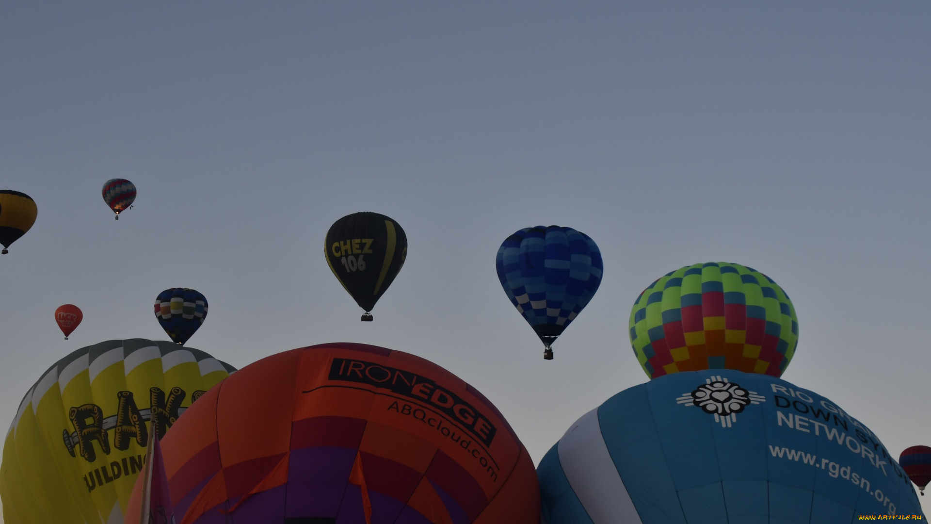 авиация, воздушные, шары, дирижабли, воздушные, шары, полет