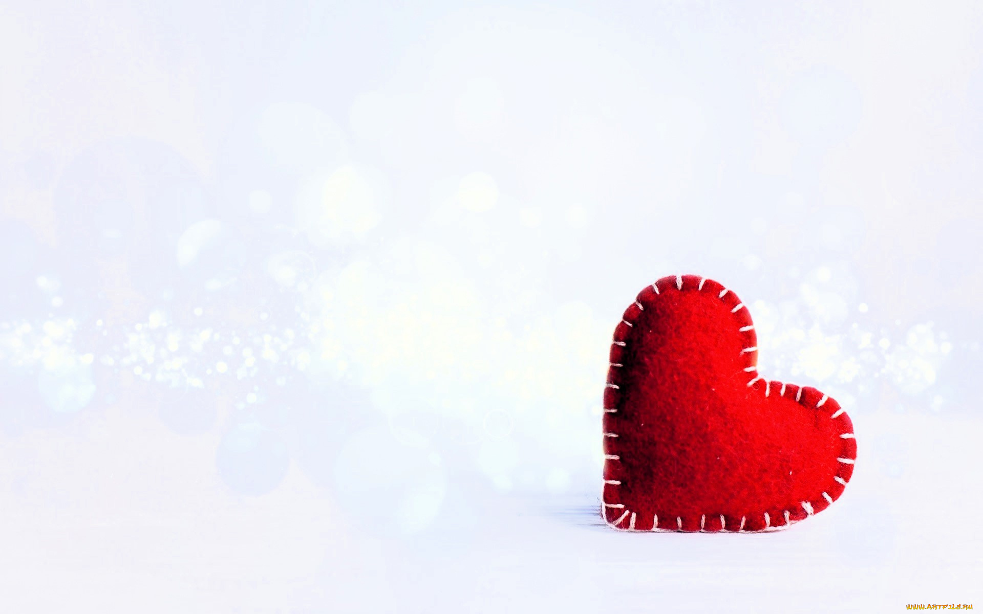 праздничные, день, святого, валентина, , сердечки, , любовь, снег, сердечко