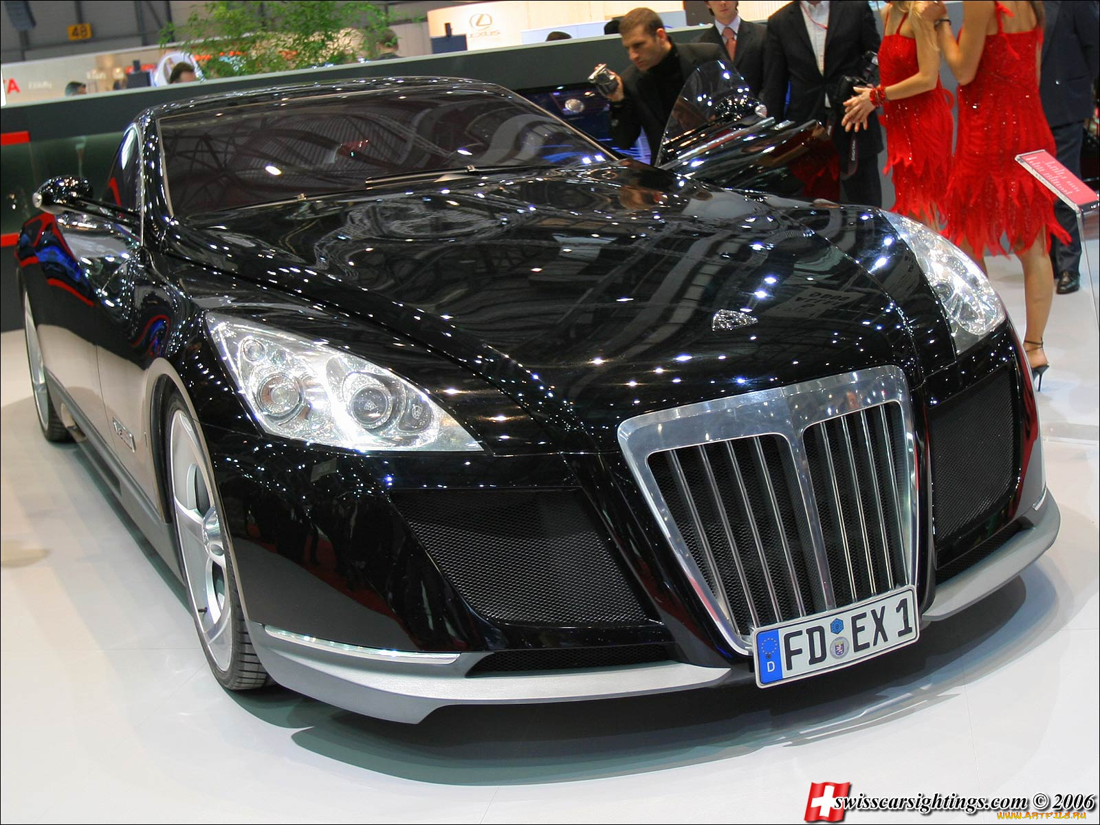 maybach, exelero, concept, автомобили