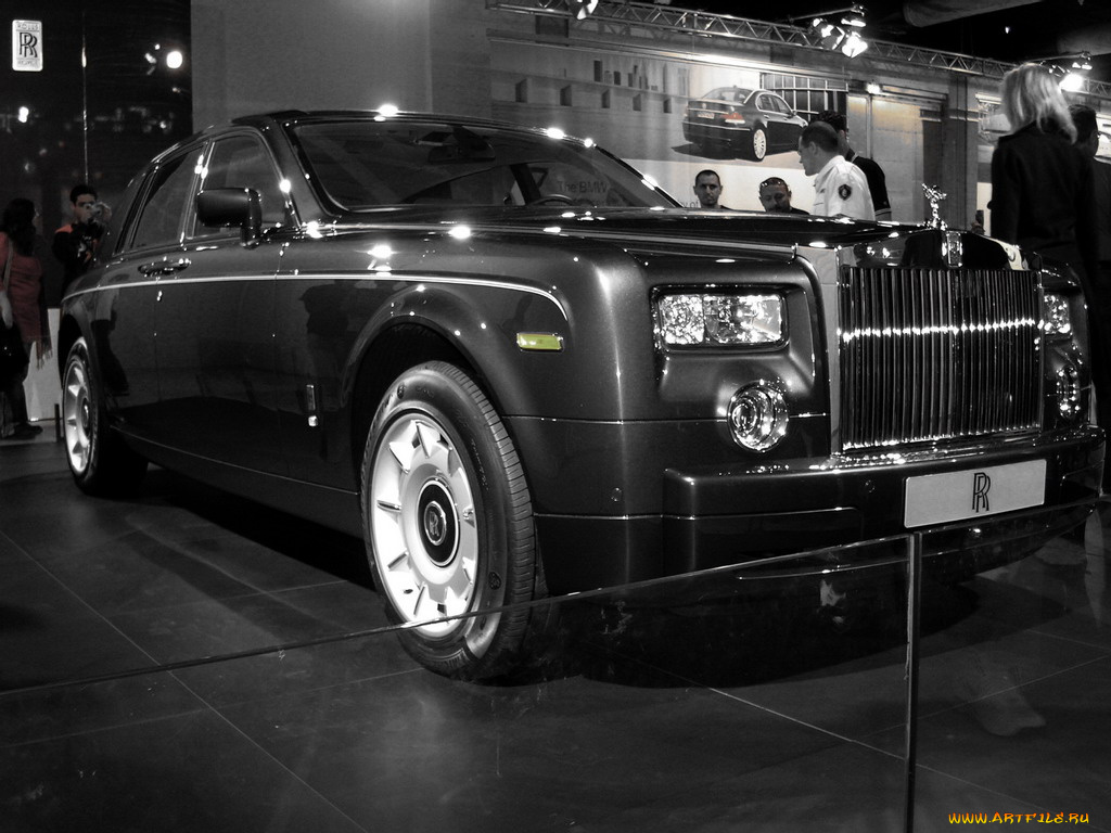 rollseroyce, phantom, автомобили, выставки, уличные, фото