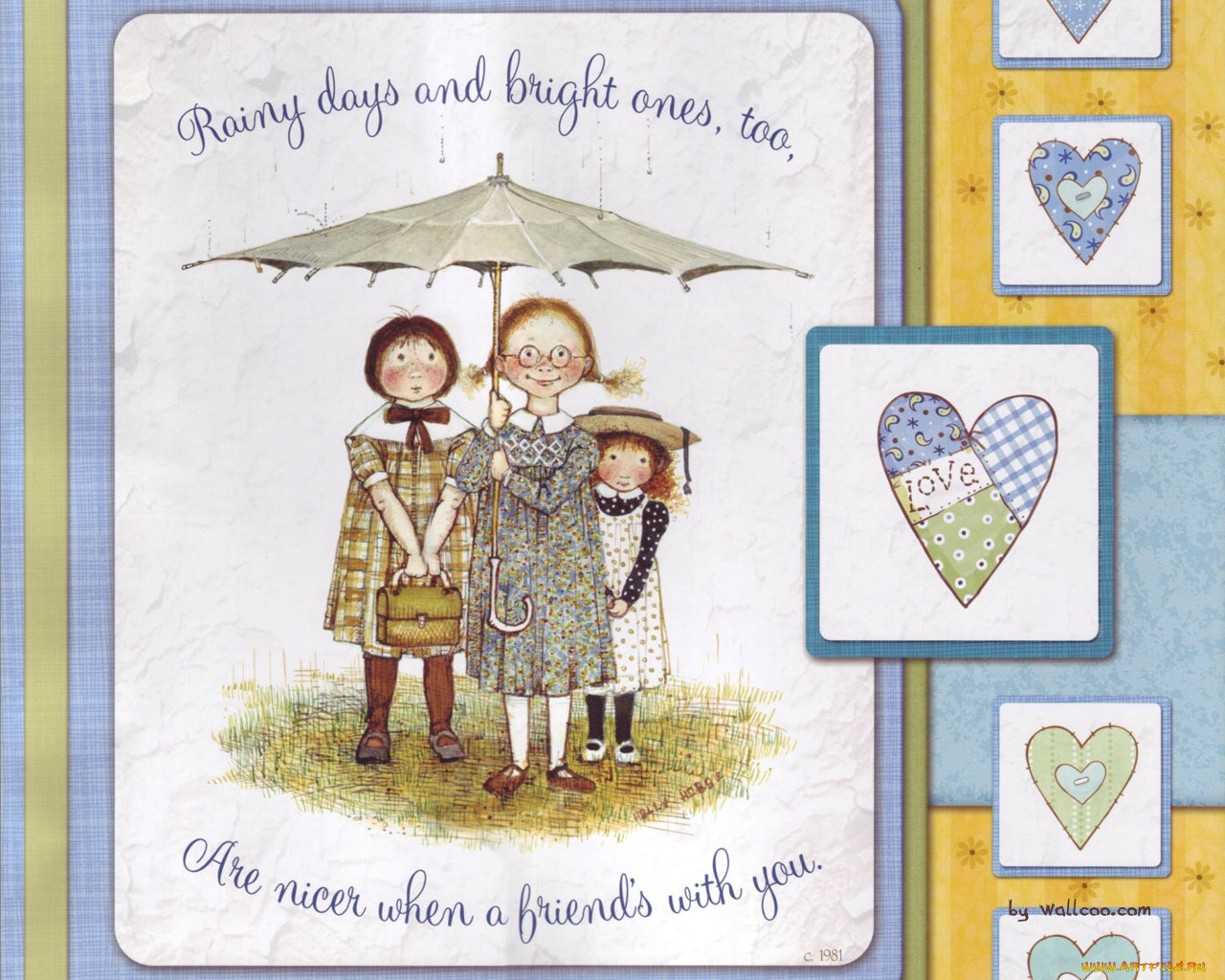 рисованные, дети