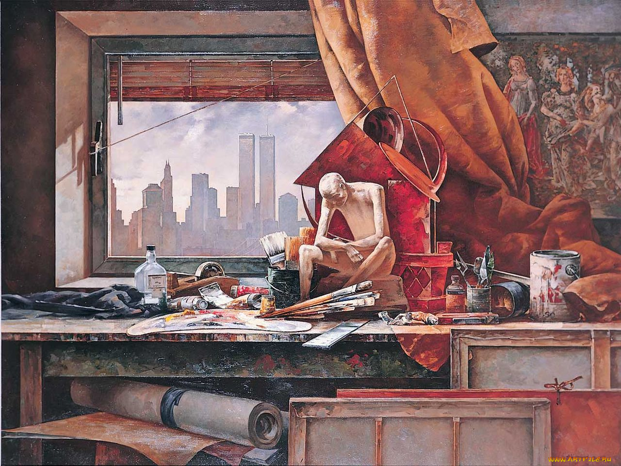 василий, нестеренко, рисованные