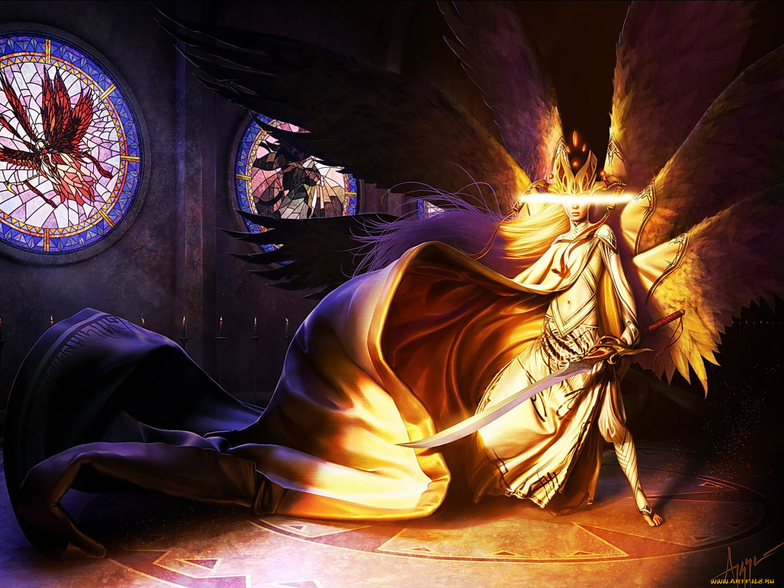 фэнтези, ангелы