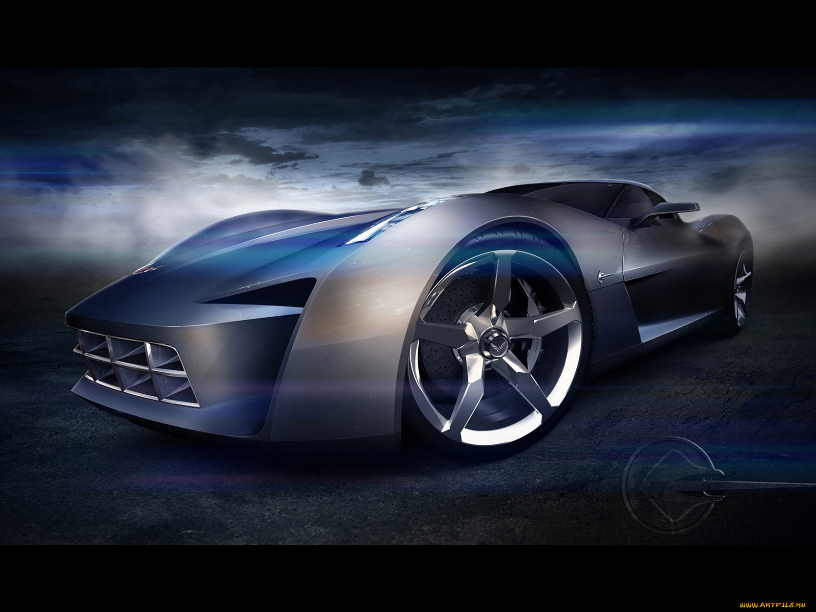 chevrolet, corvette, автомобили, stingray, concept