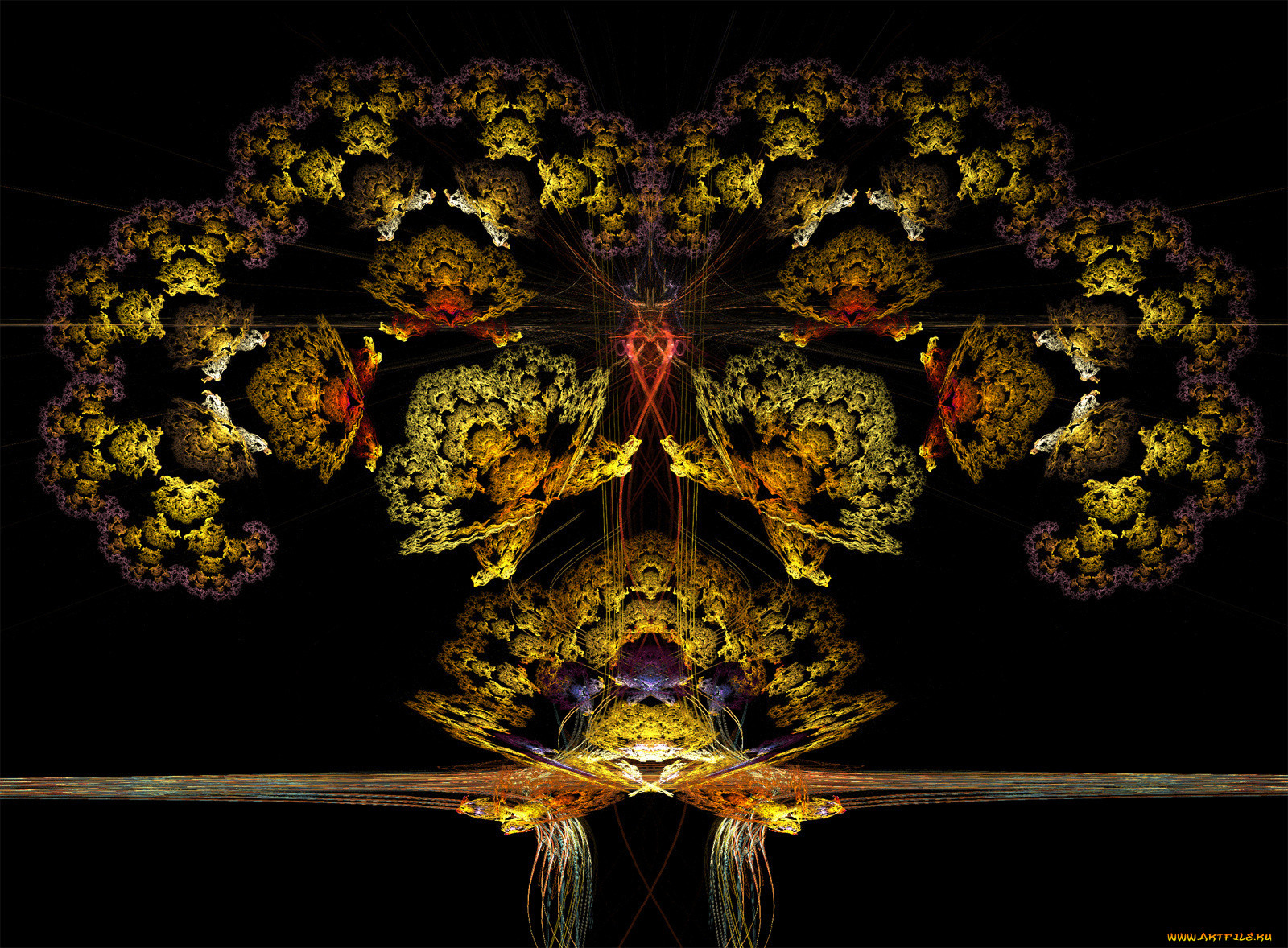 3д, графика, fractal, фракталы, узор, фон, цвета