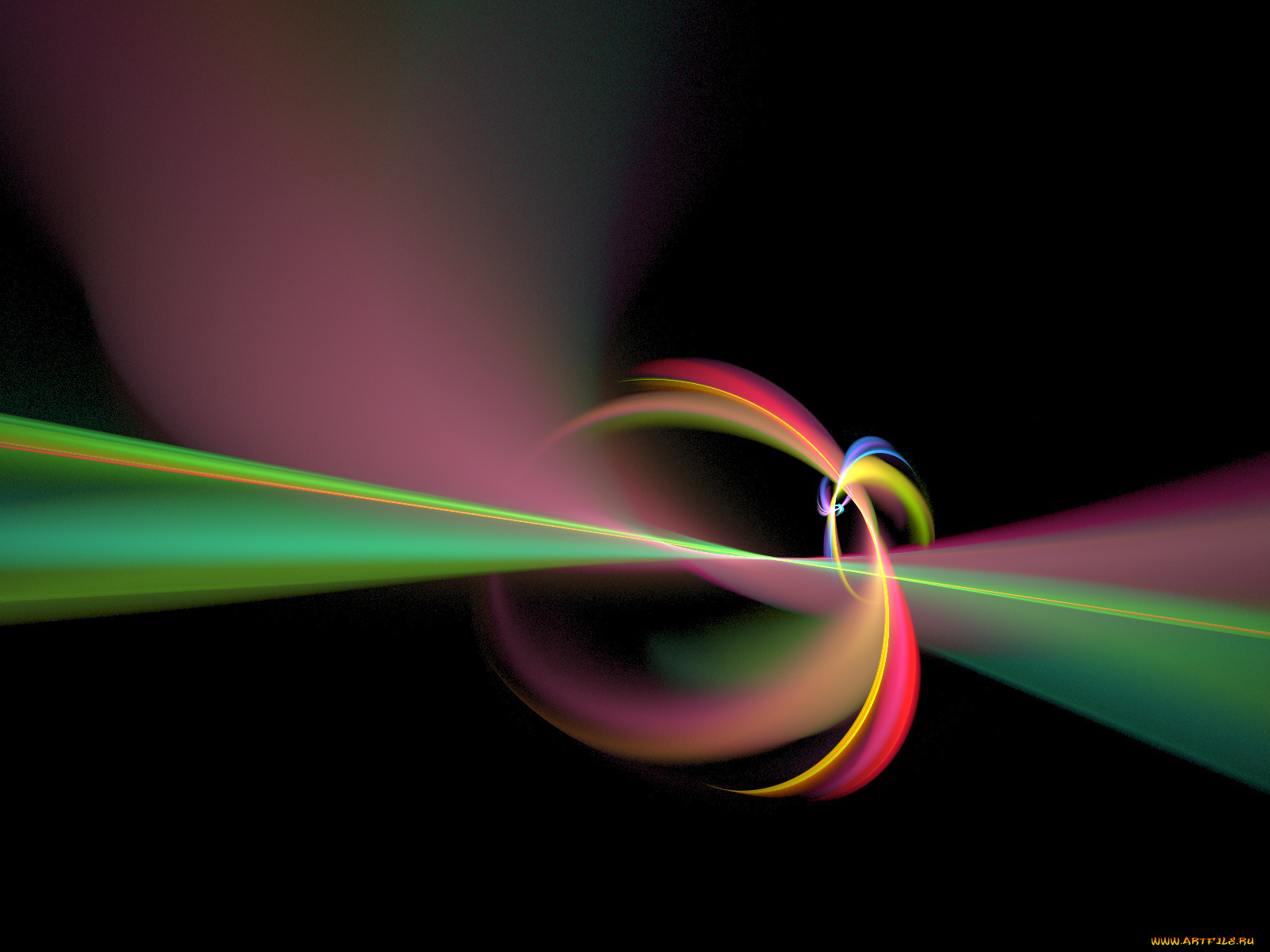 3д, графика, fractal, фракталы, фон, цвета