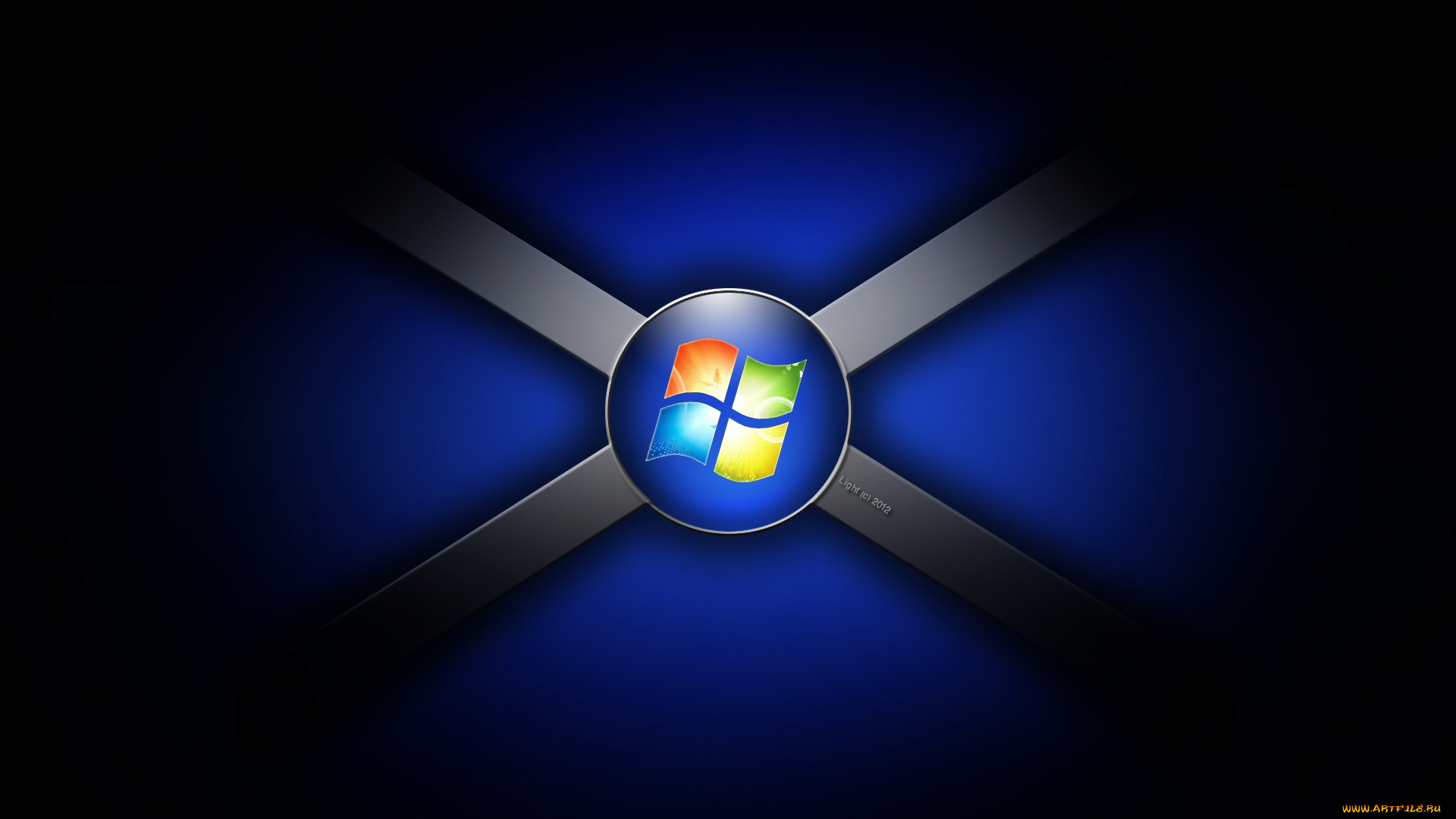 компьютеры, windows, vista, longhorn, логотип, фон