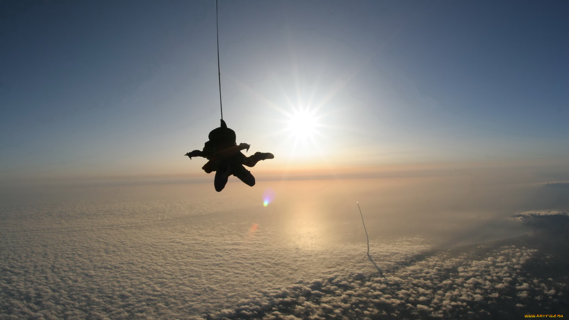 спорт, экстрим, парашутист