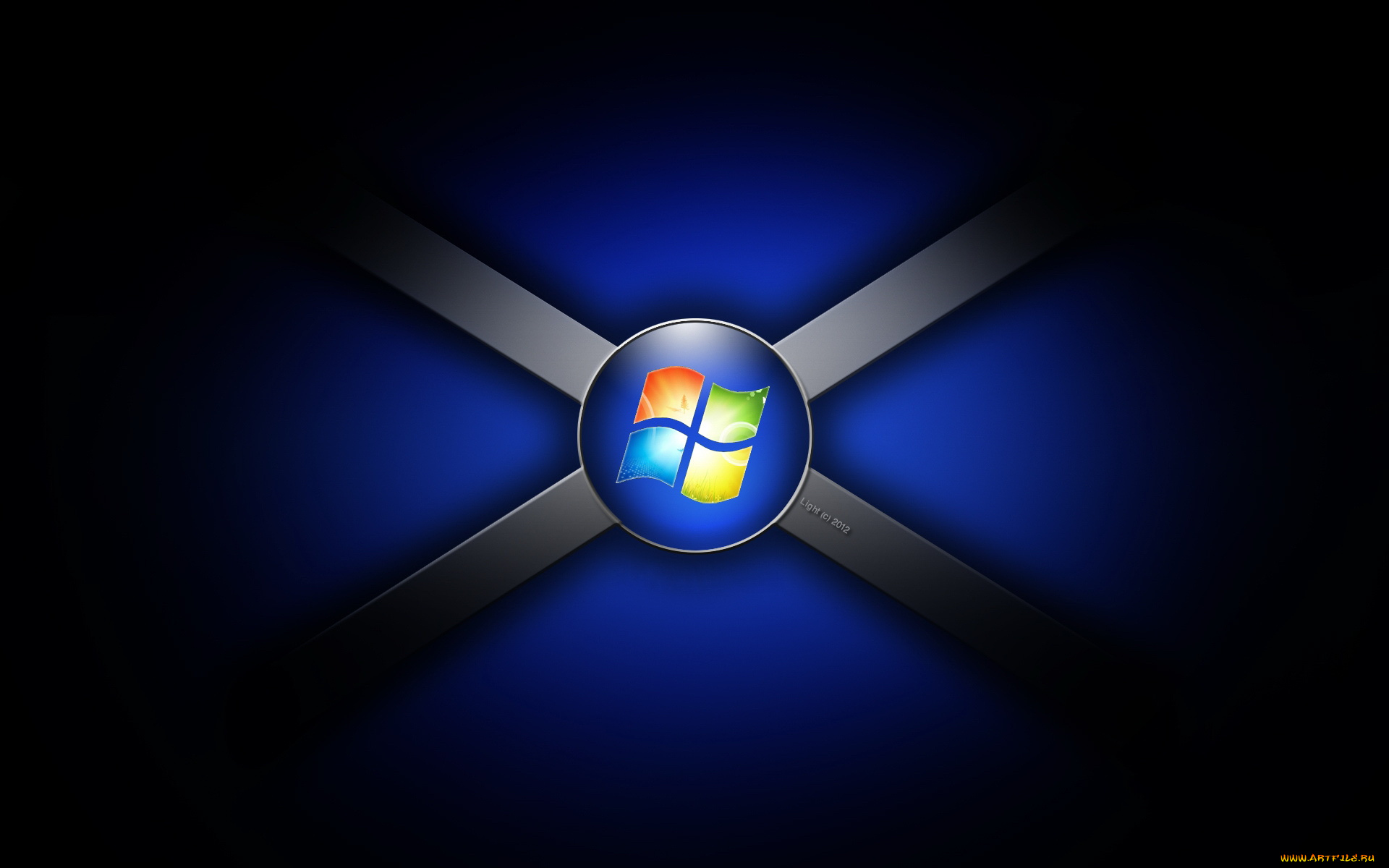 компьютеры, windows, vista, longhorn, логотип, фон