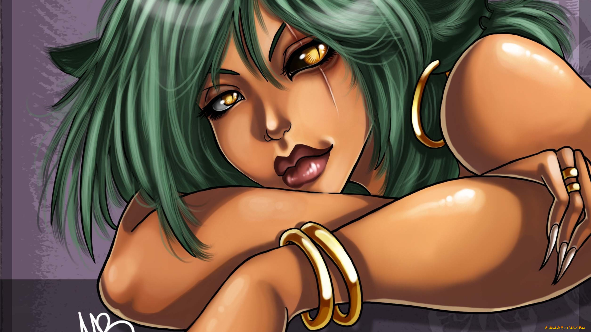 фэнтези, девушки, amberly, berendson, harpyqueen, девушка, эльф, серьги, браслет, лицо, шрам, руки, ногти