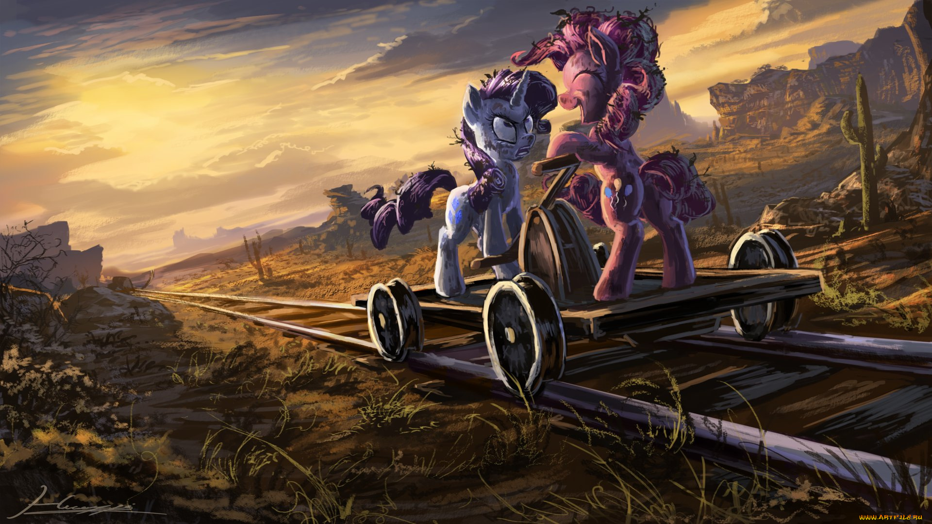 фэнтези, единороги, little, pony