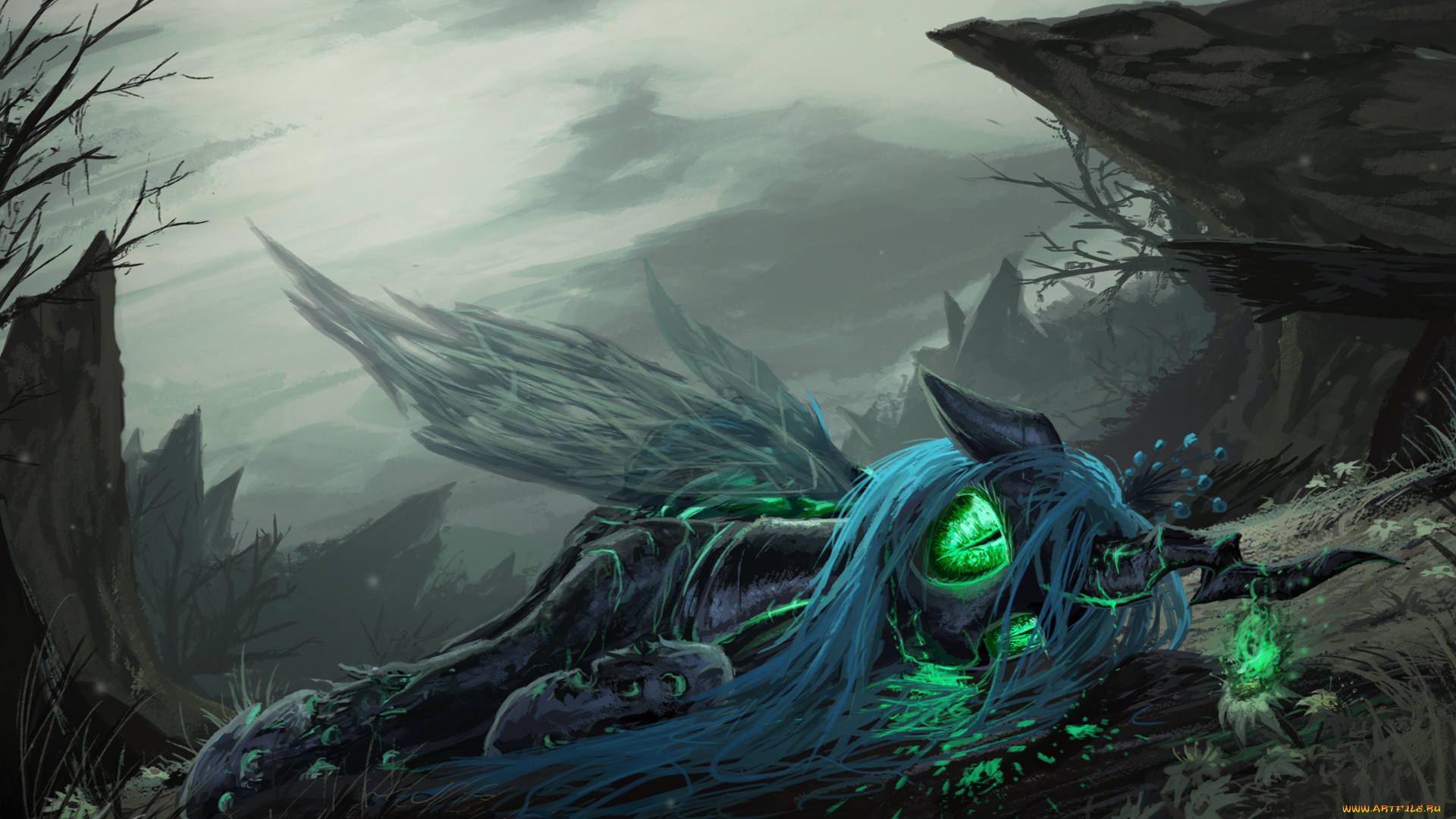 фэнтези, единороги, little, pony