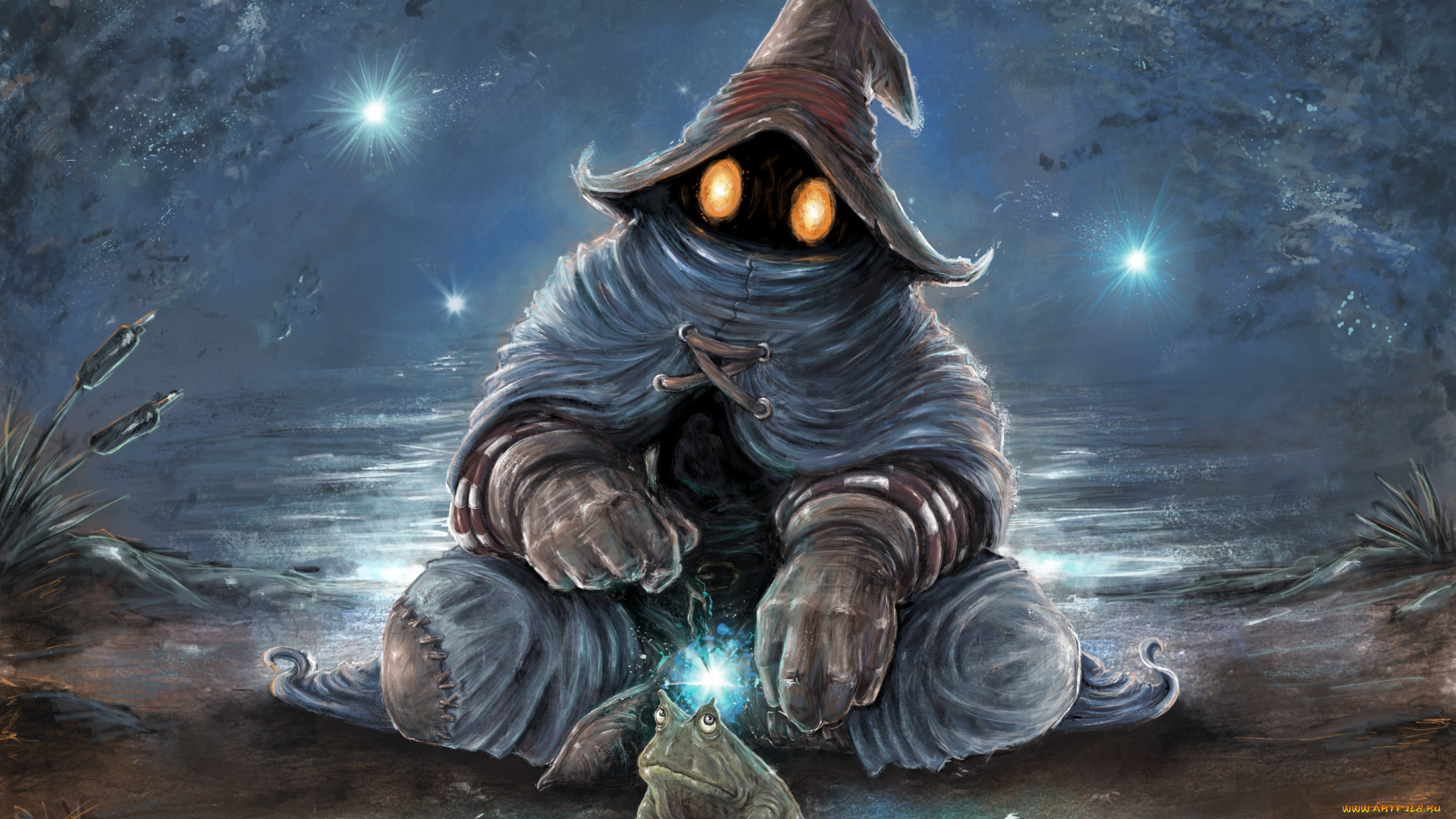 фэнтези, существа, лягушка