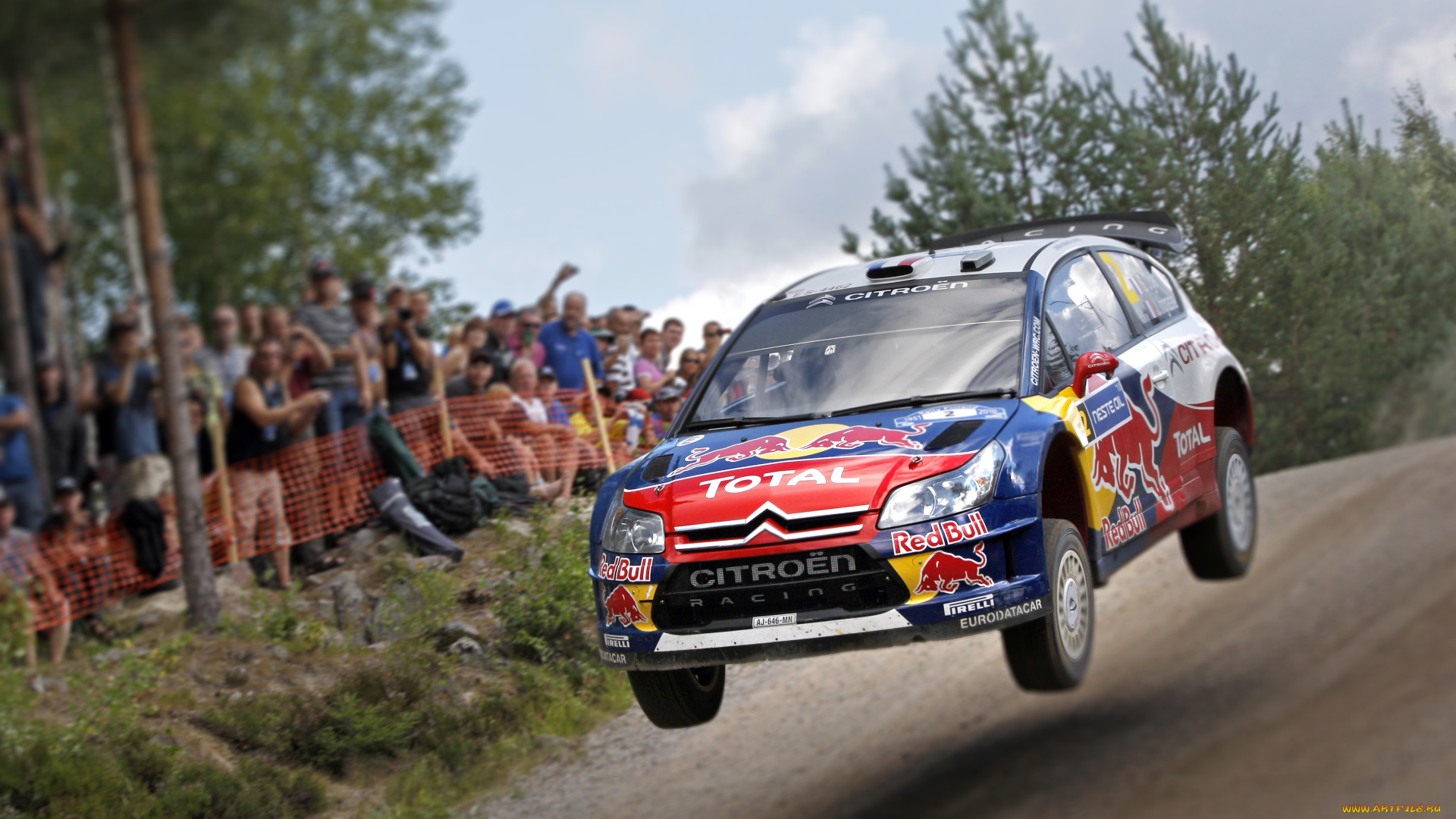 спорт, авторалли, фаны, летит, скорость, машина, sebastien, ogier, julien, ingrassia, citroen, c4, rally, wrc, люди
