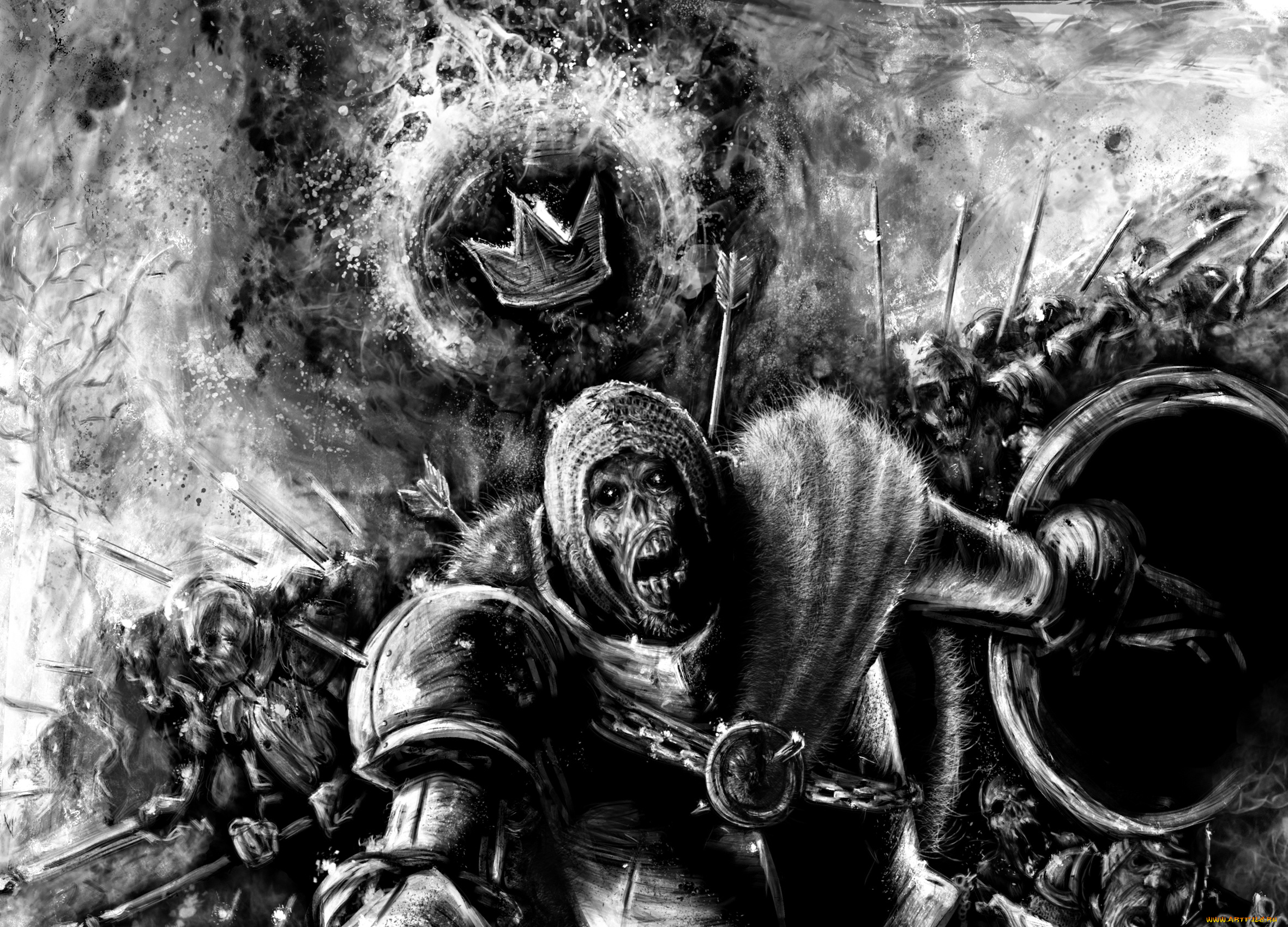 фэнтези, нежить, корона