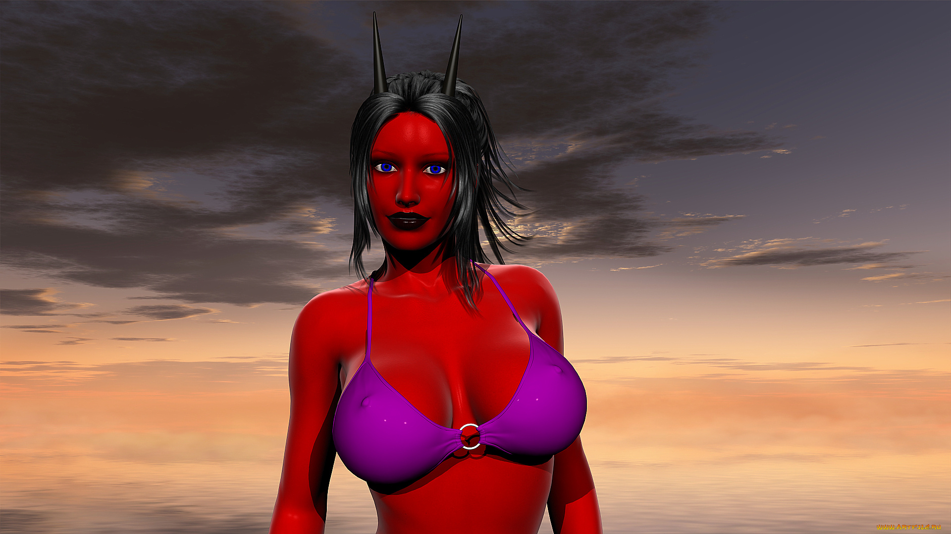 3д, графика, creatures, , существа, кастаника