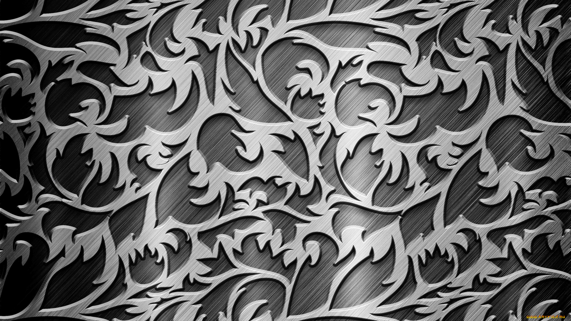 разное, текстуры, металл, сталь, серебристый, серый, узоры