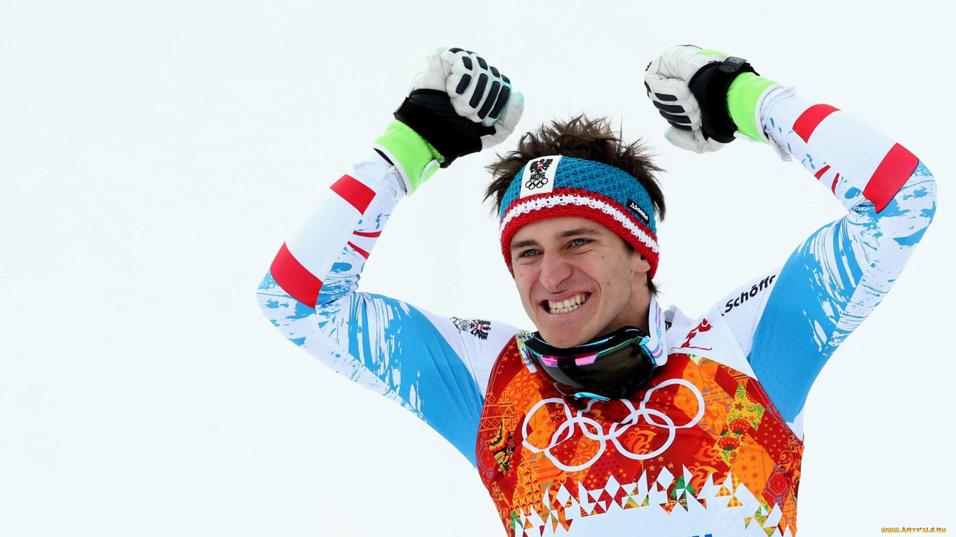 спорт, лыжный, спорт, matthias, mayer, медалист, чемпион, радость, олимпиада, сочи, лыжник