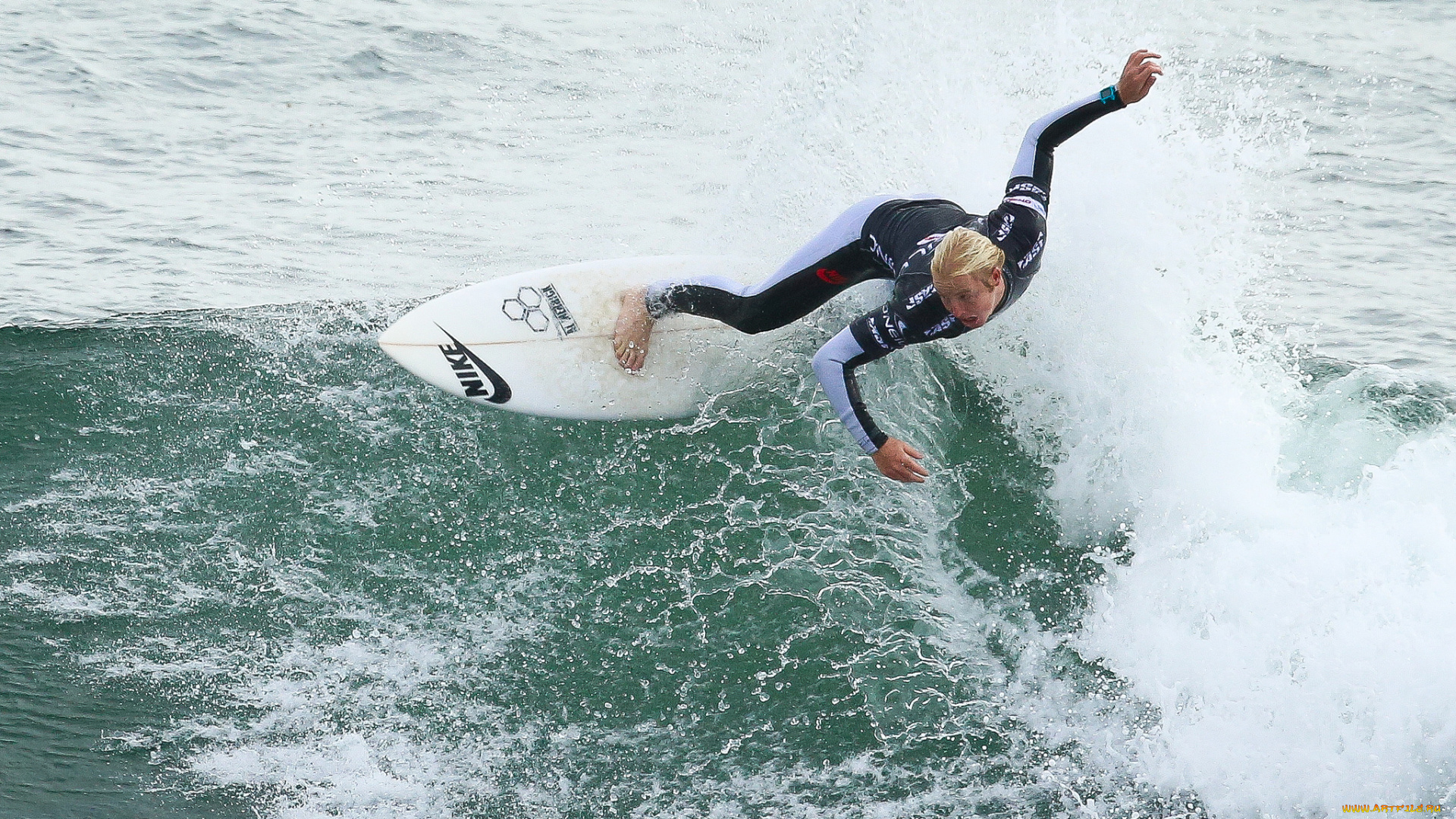 спорт, серфинг, доска, серфер, океан, волна