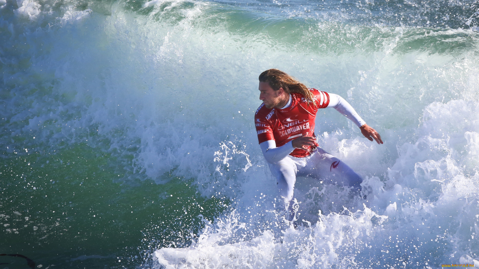 спорт, серфинг, серфер, доска, волна, океан