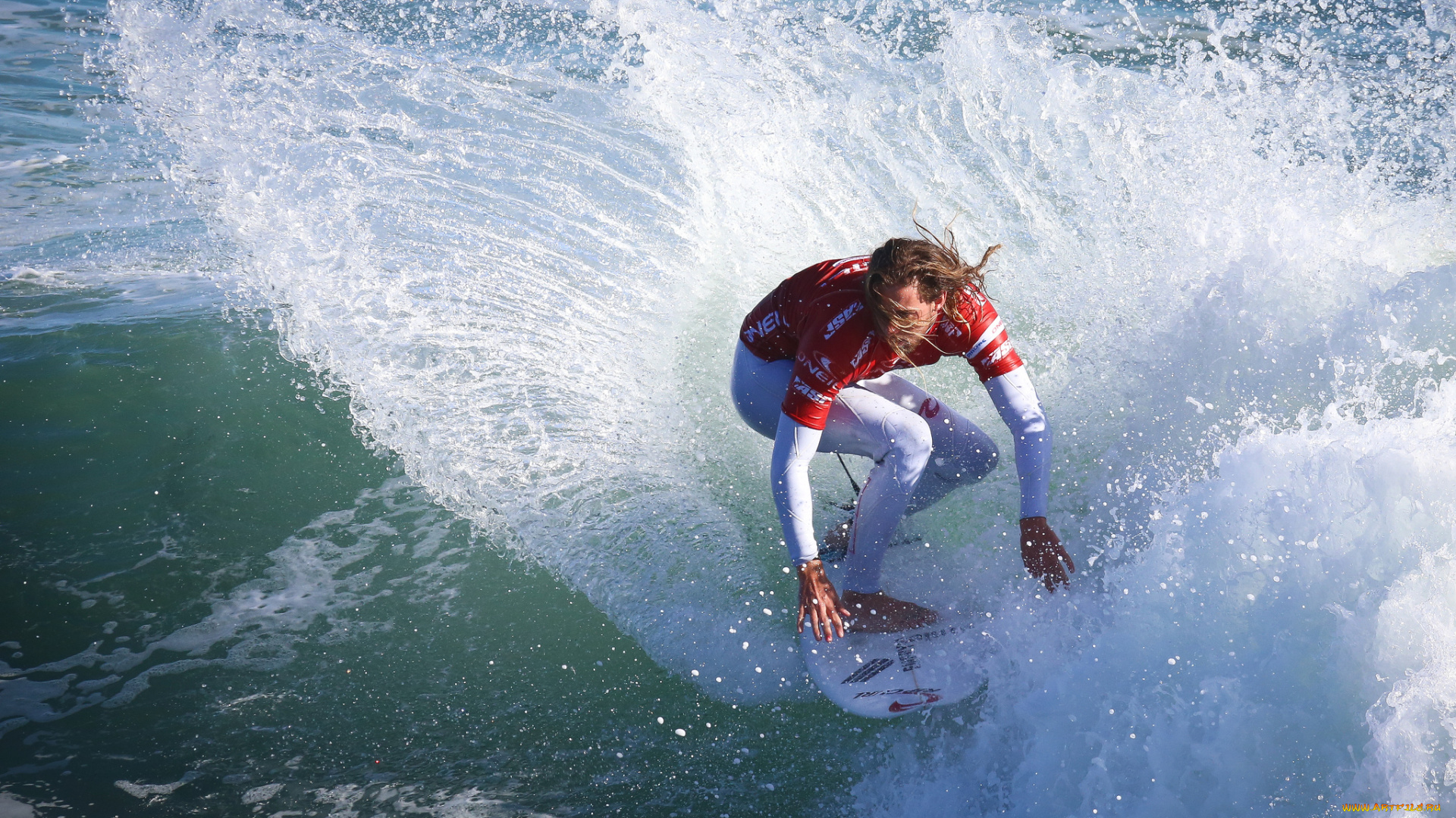 спорт, серфинг, серфер, доска, волна, океан