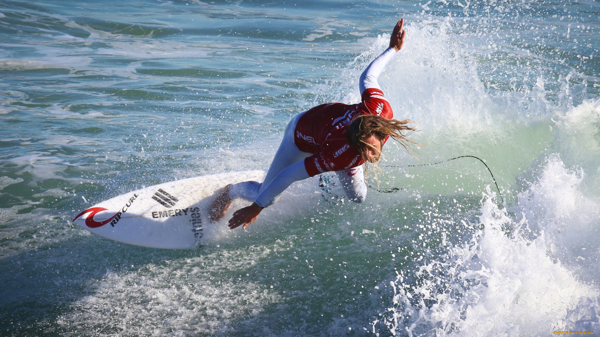 спорт, серфинг, серфер, доска, волна, океан