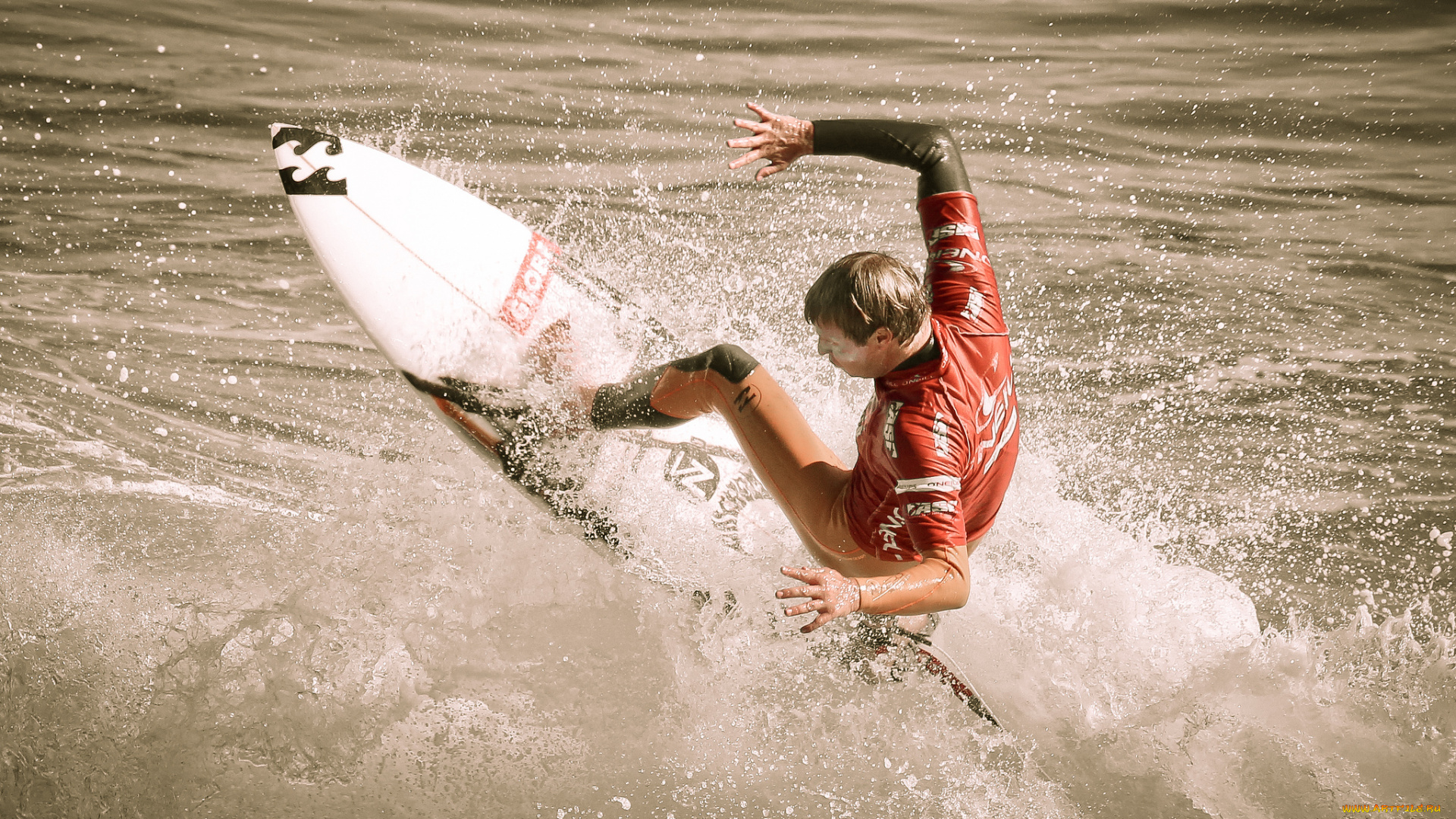 спорт, серфинг, серфер, доска, волна, океан