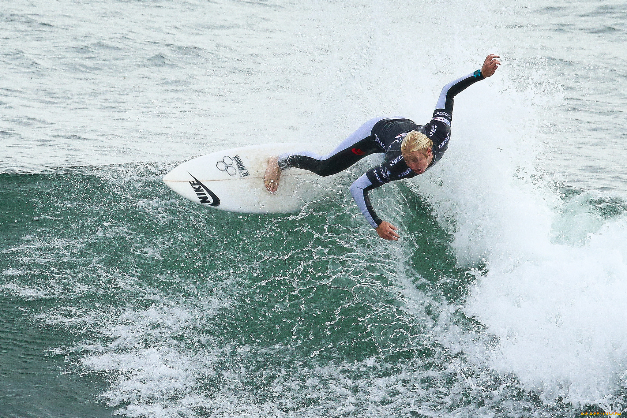 спорт, серфинг, доска, серфер, океан, волна