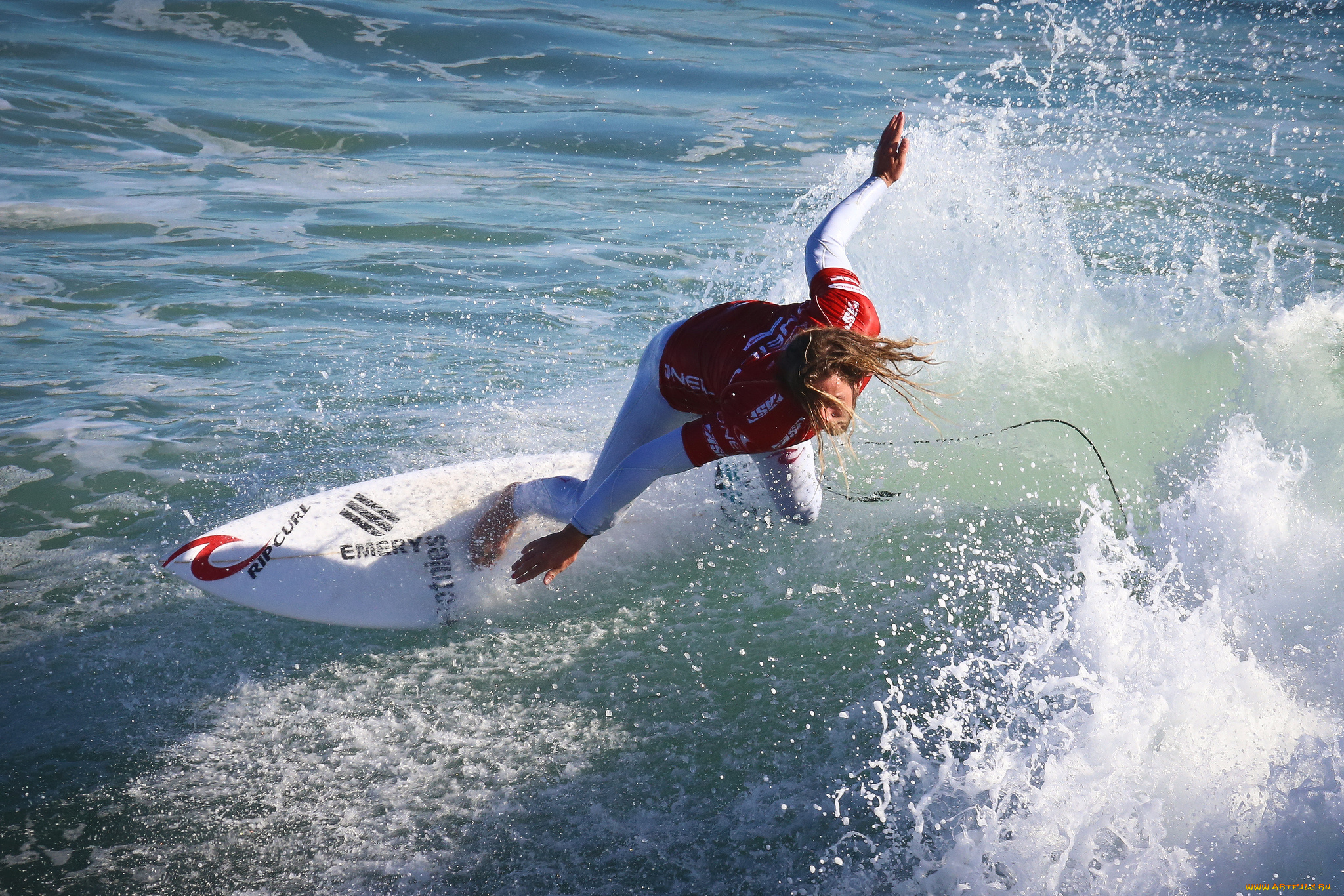 спорт, серфинг, серфер, доска, волна, океан