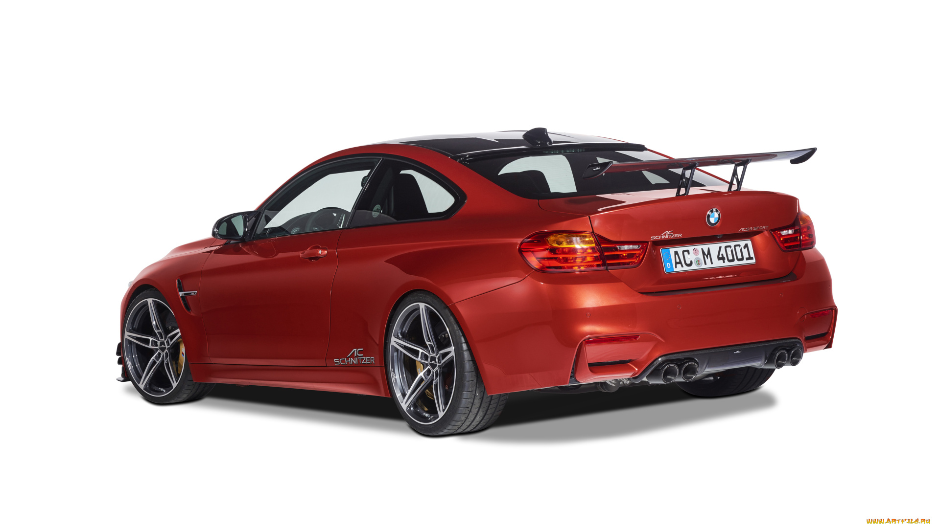 автомобили, bmw, aerodynamics, racing, coupе, m4, schnitzer, ac, красный, 2015г, f82