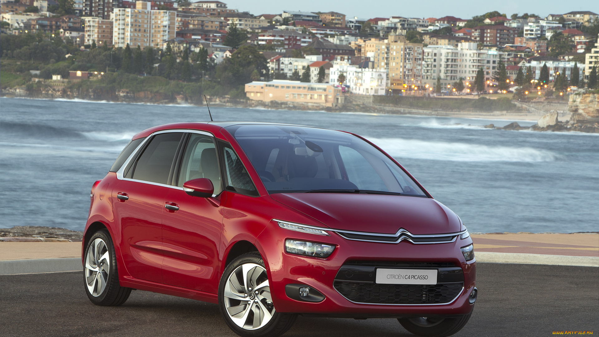 автомобили, citroen, au-spec, picasso, citroеn, c4, красный, 2015г