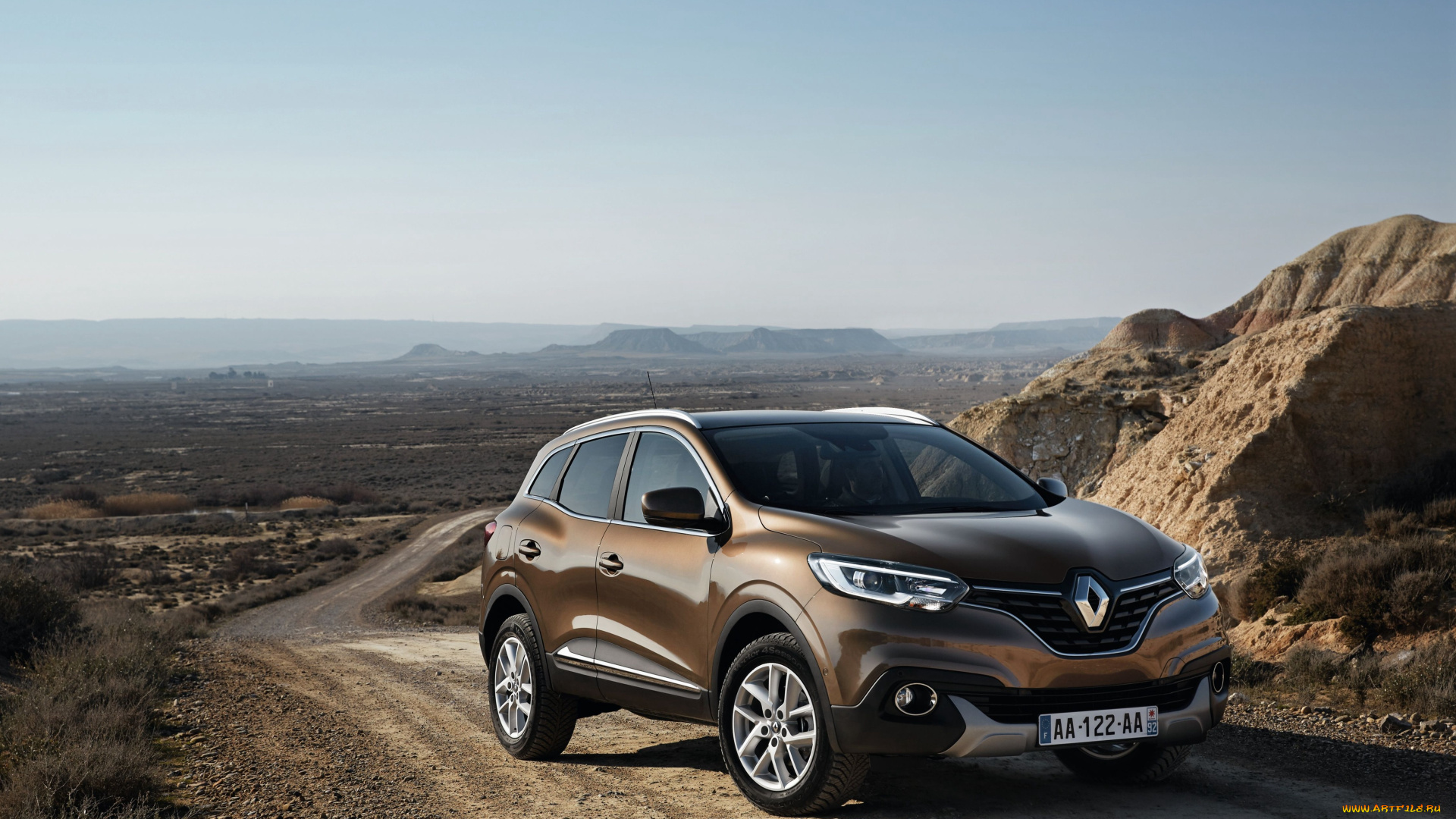 автомобили, renault, коричневый, 2015г, kadjar